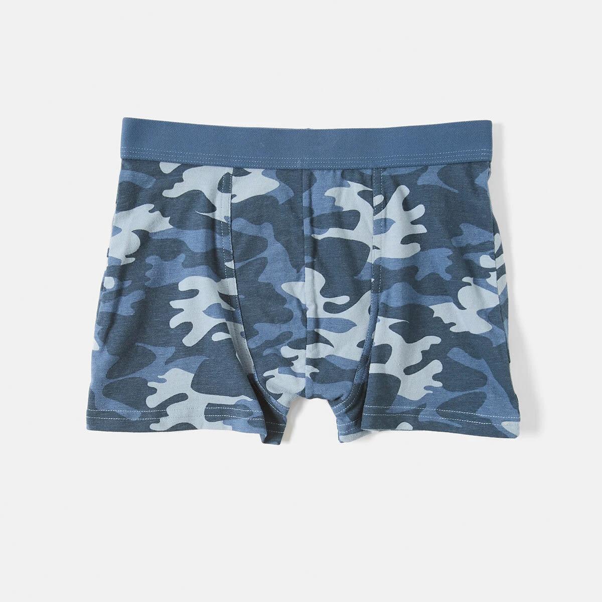 5 5 Pack Print Trunks BLUE CAMO, 5 of 8