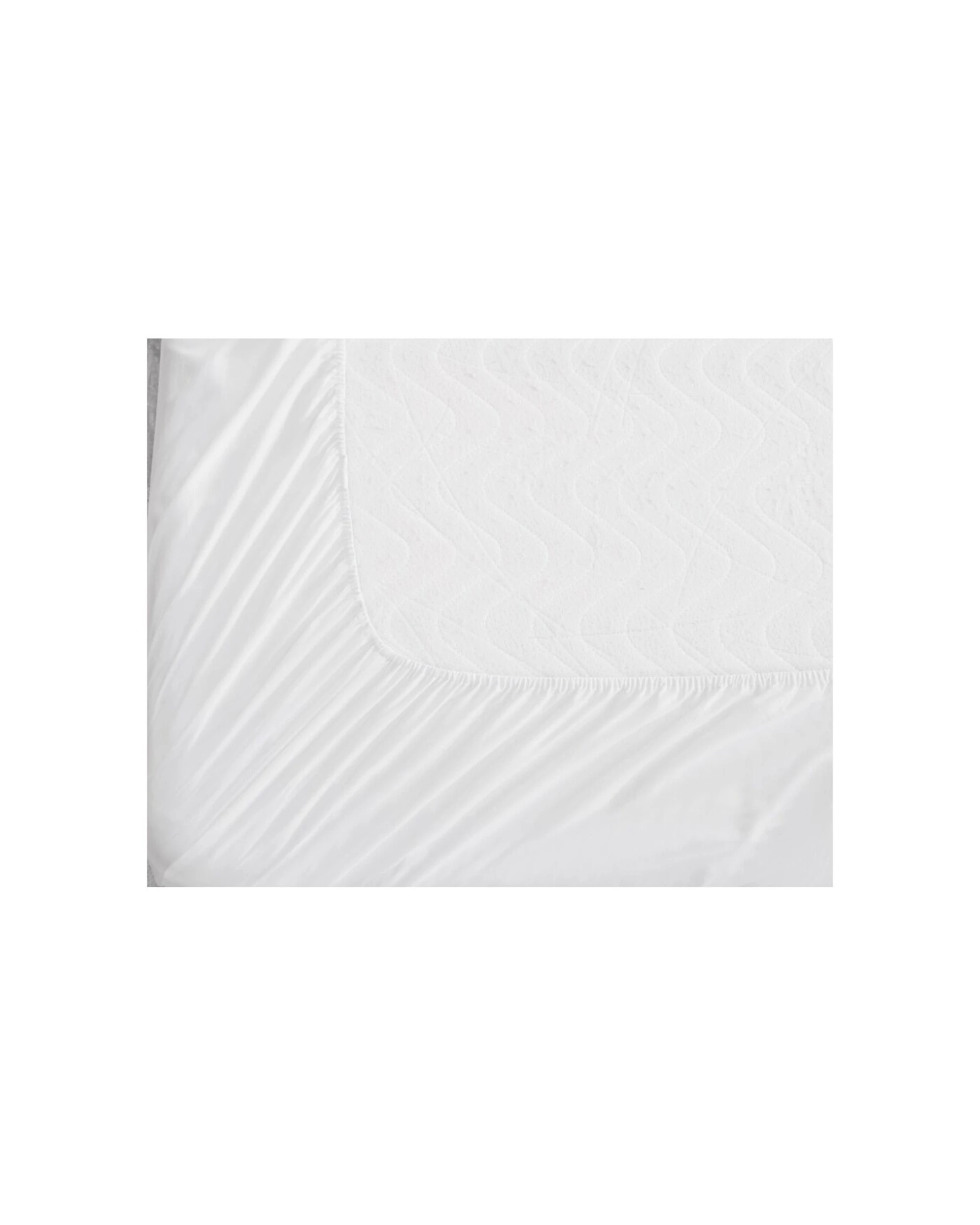 5 Grosvenor House Egyptian Cotton Sheet Set With Pillowcase 500TC - Super King Bed - White, 5 of 8