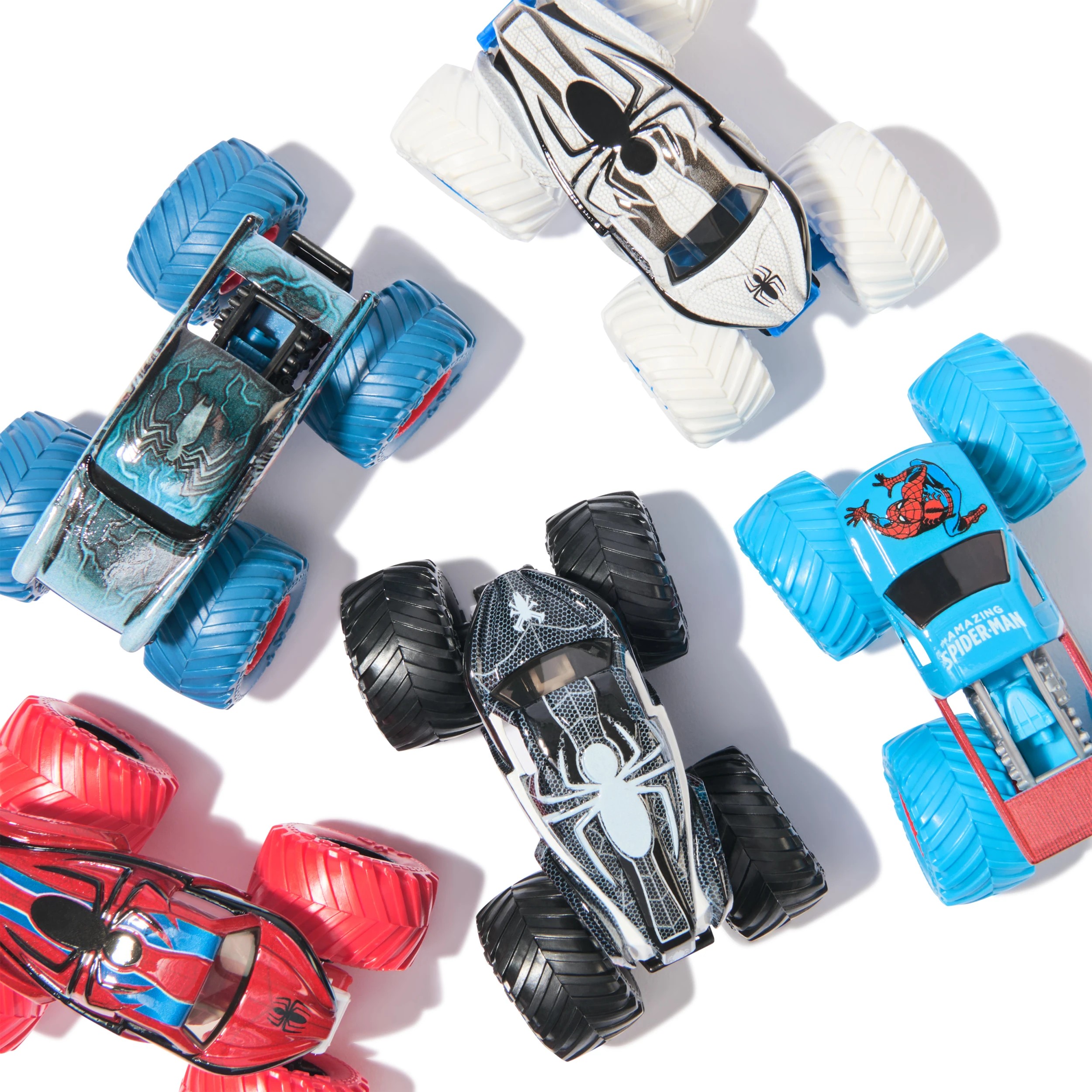 4 Monster Jam Marvel Super Heroes 5 - Pack 1:64 Scale - Multi, 4 of 8