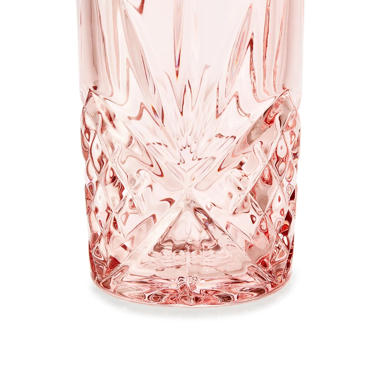 5 6 Pink Bond Hiball Glasses, 5 of 6