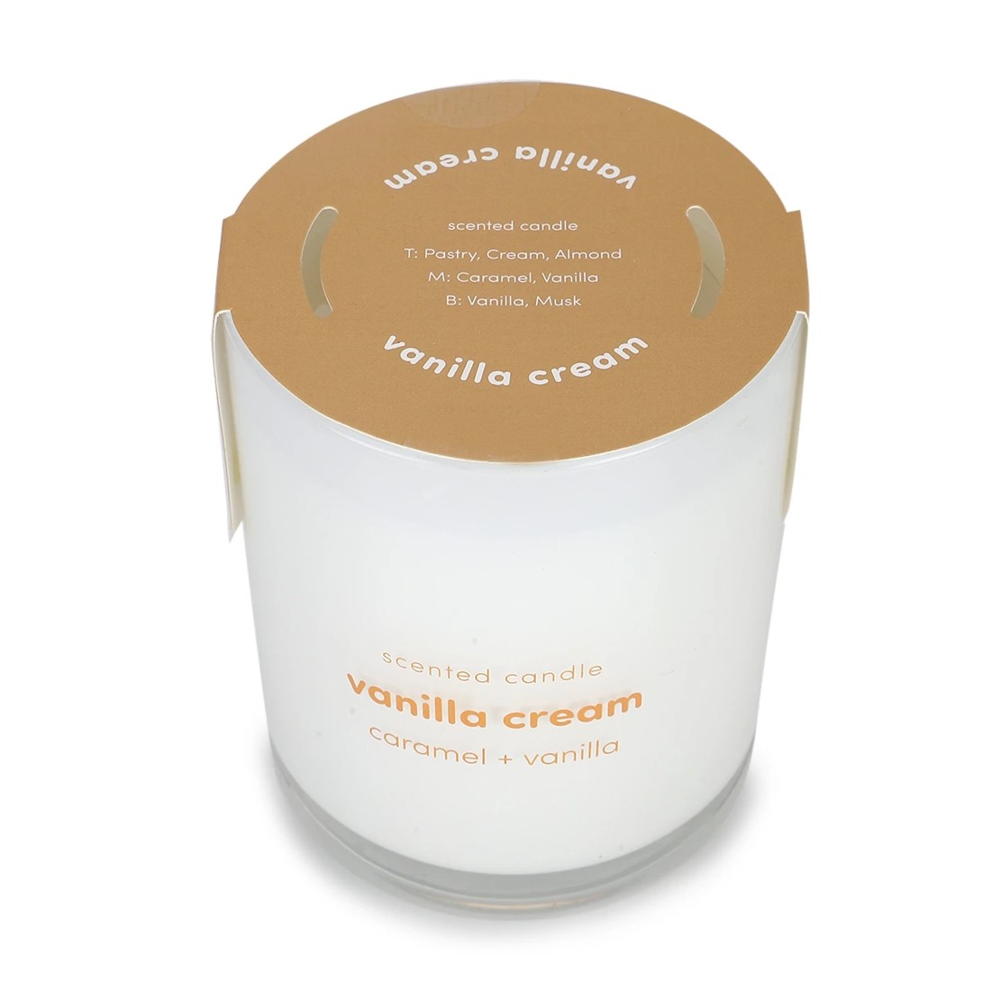 4 Vanilla Cream Fragrant Candle, 4 of 4