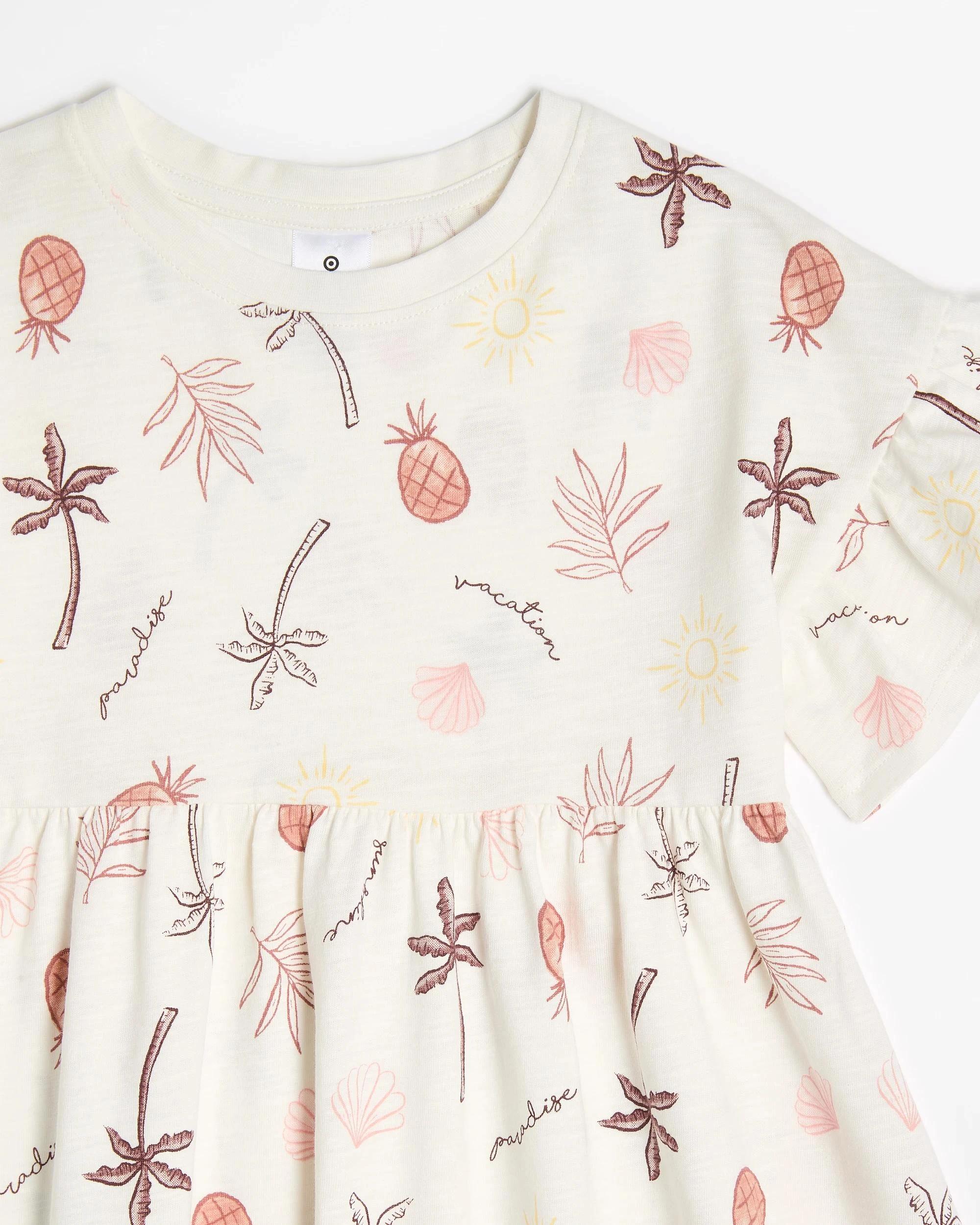 5 Target Australian Cotton Print Dress WHITE VACATION, 5 of 5