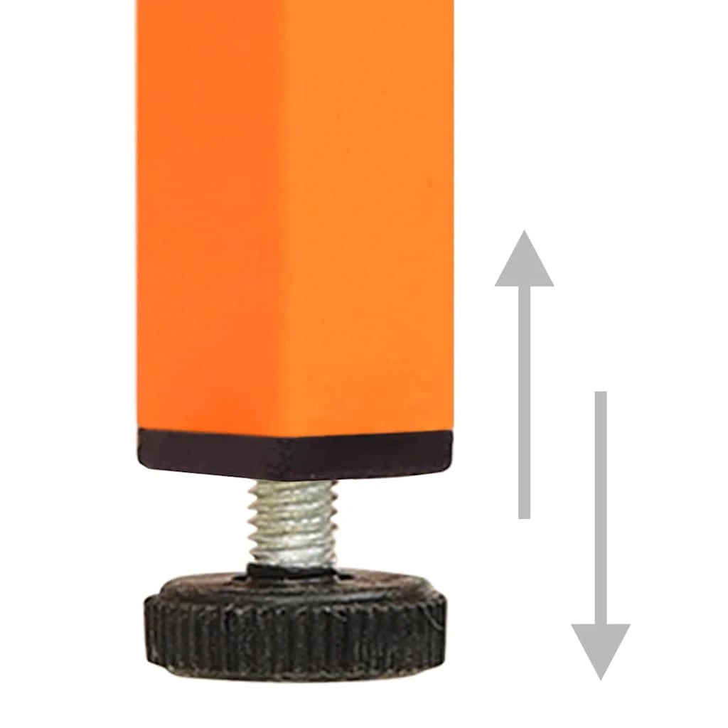 8 Vidaxl Locker Cabinet, Orange, 8 of 10