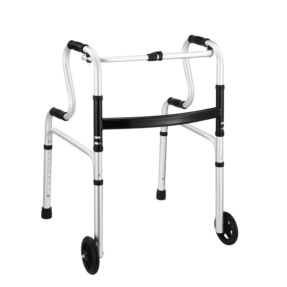 1 LUXSUITE Folding Medical Walker Walking Frame Elderly, 1 of 3