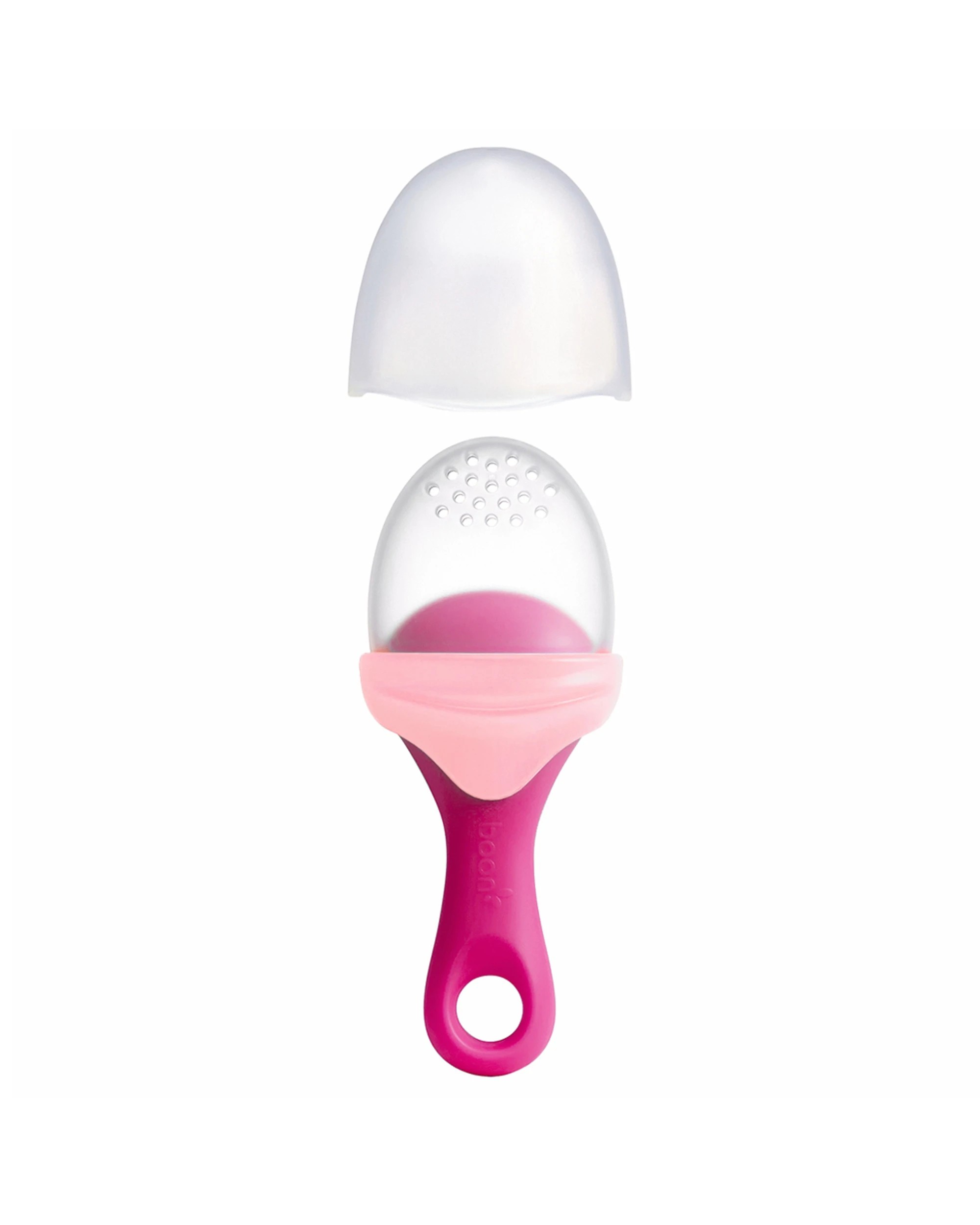3 Boon Pulp Silicone Feeder Blush - Pink, 3 of 4