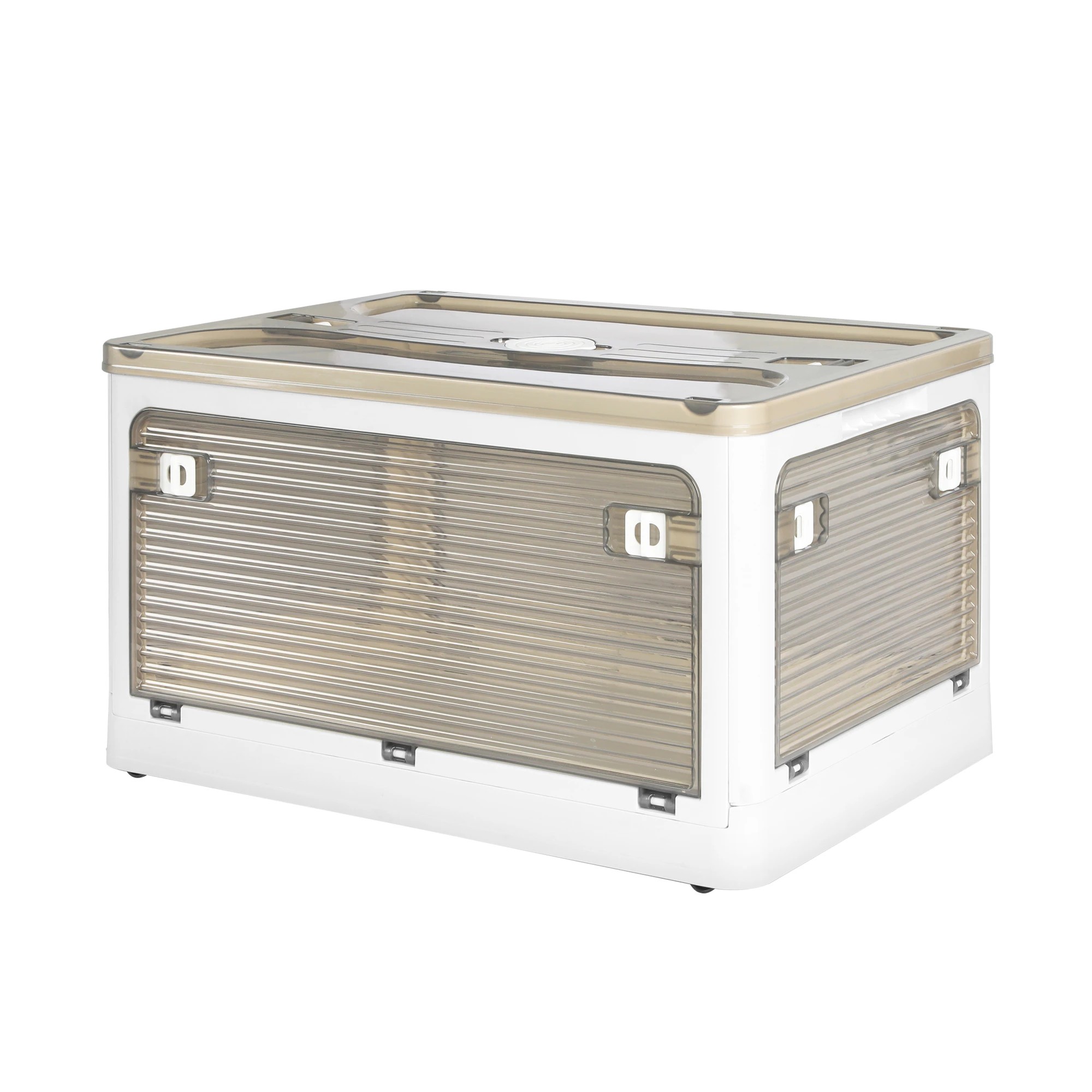 1 Traderight 124L L Size Foldatble Storage Container - White, 1 of 7