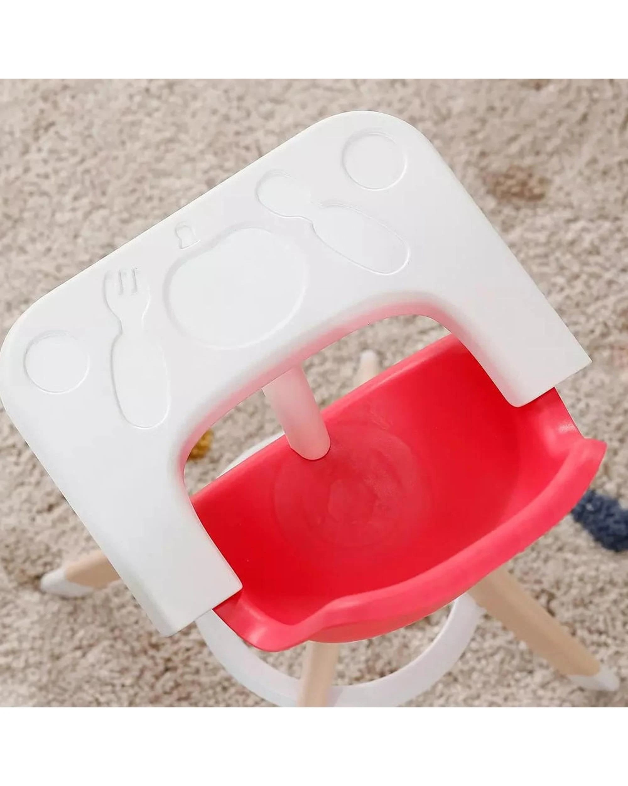 7 Baby Born High Chair - Red, 7 of 9