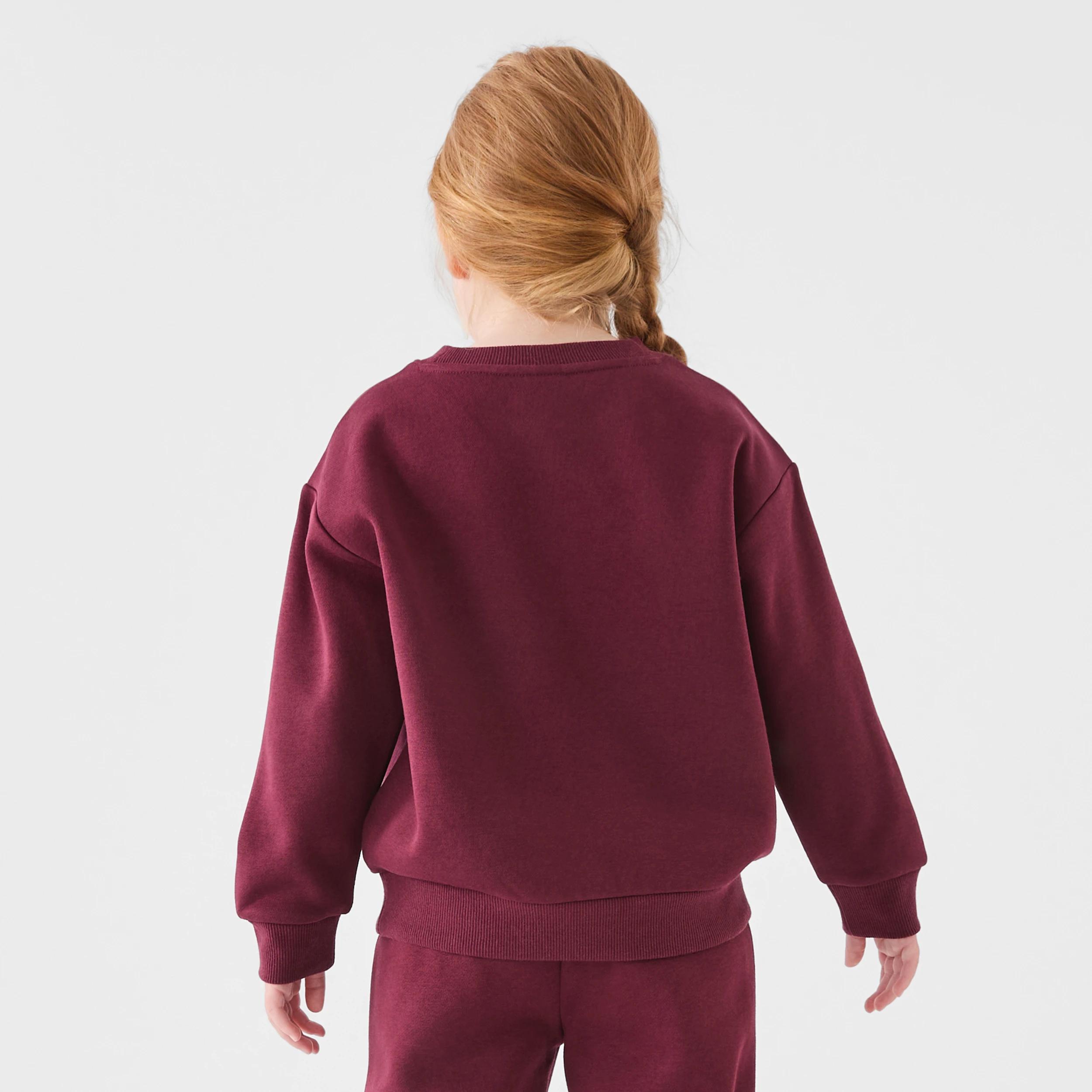 2 Print Crew Sweater Red Teddy, 2 of 4