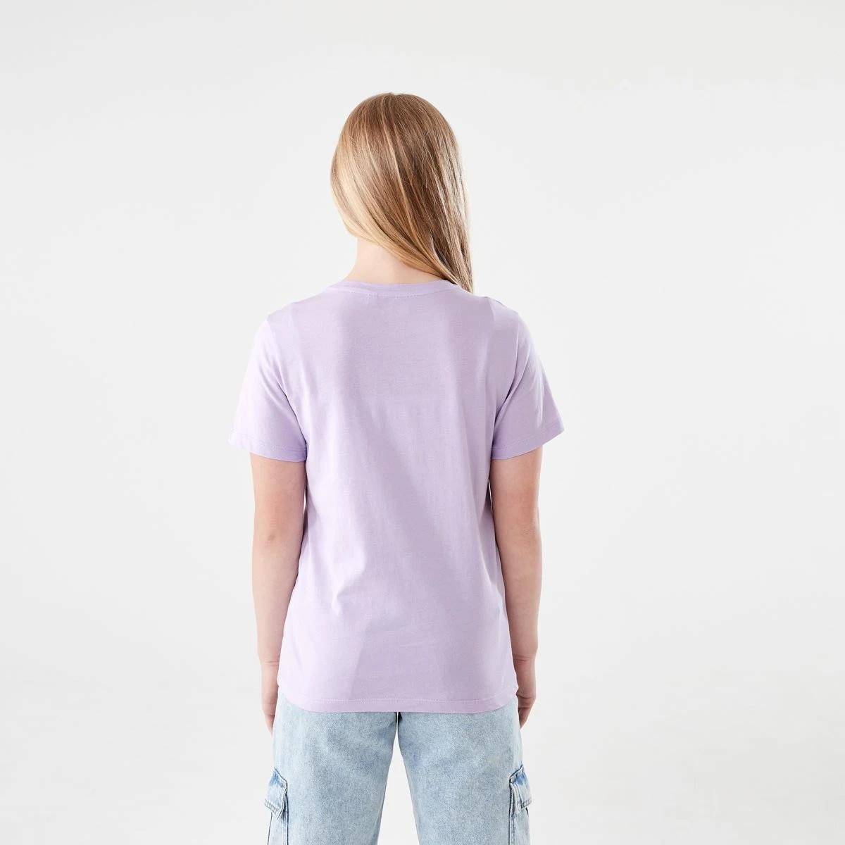 2 Short Sleeve Print T-shirt POSITIVE ENERGY PASTEL LILAC, 2 of 6