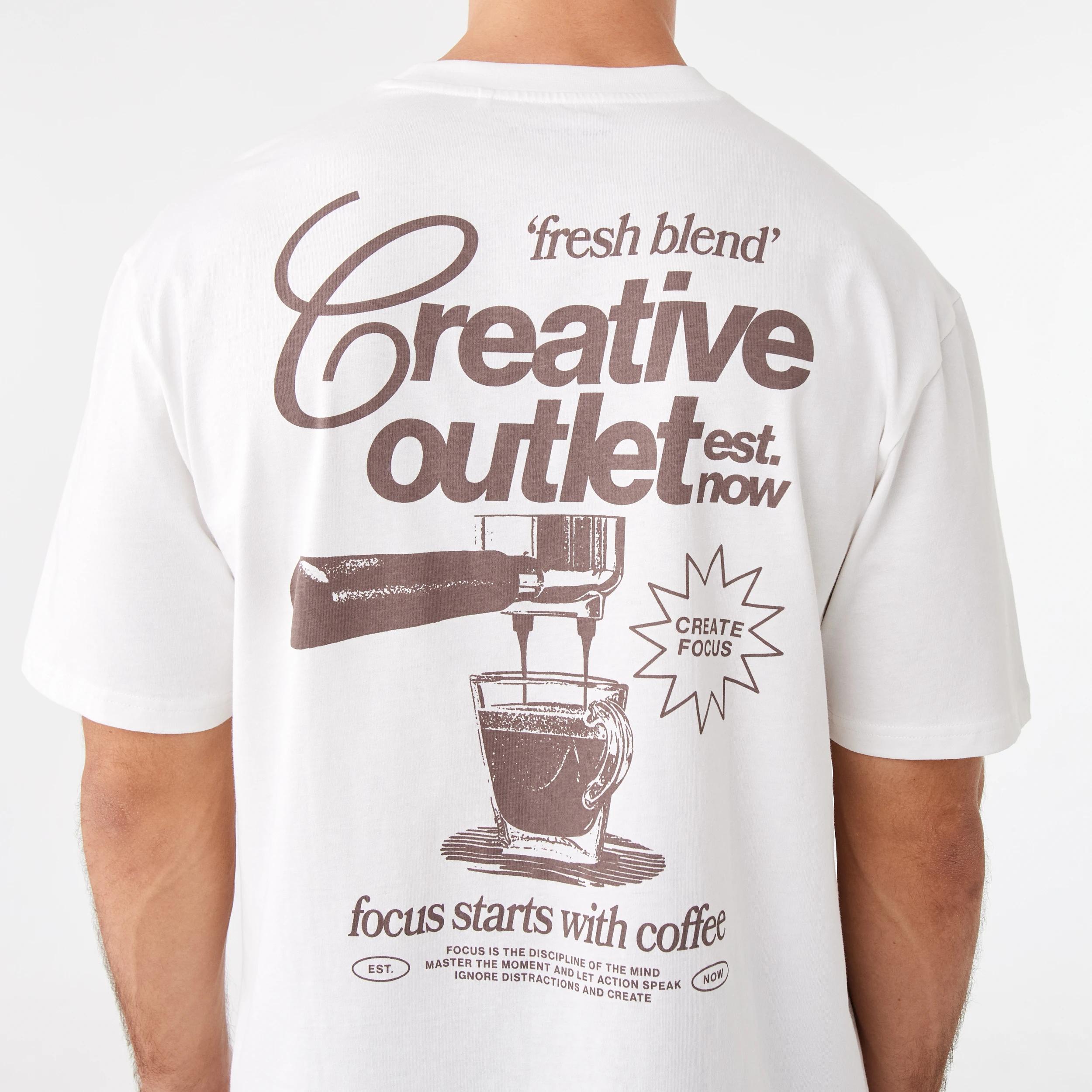 6 Oversized Graphic T-shirt Coffee, 6 of 10
