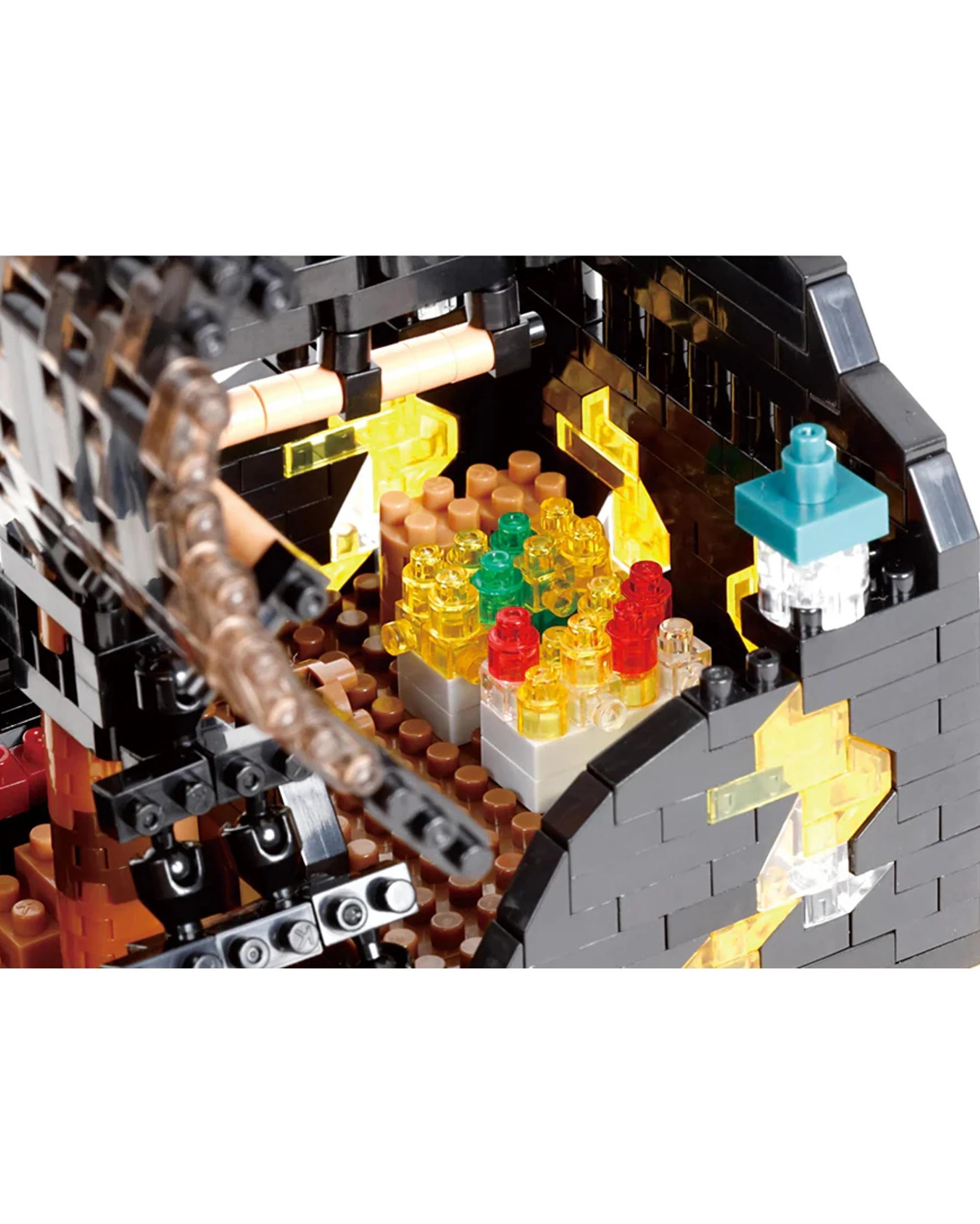 7 Nanoblock DX Pirate Ship Deluxe, 7 of 8