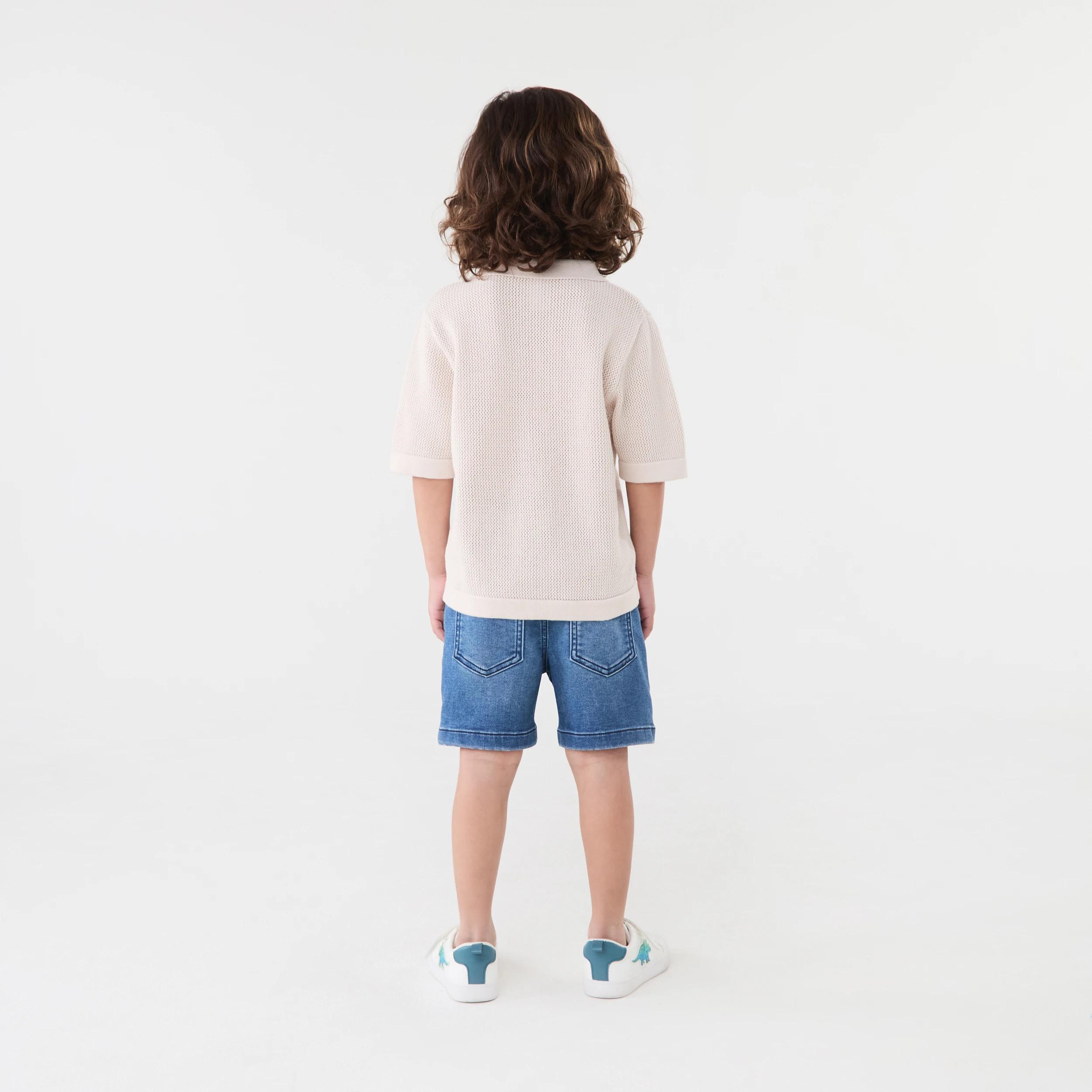 8 Short Sleeve Knit Shirt Bge Rainy, 8 of 8