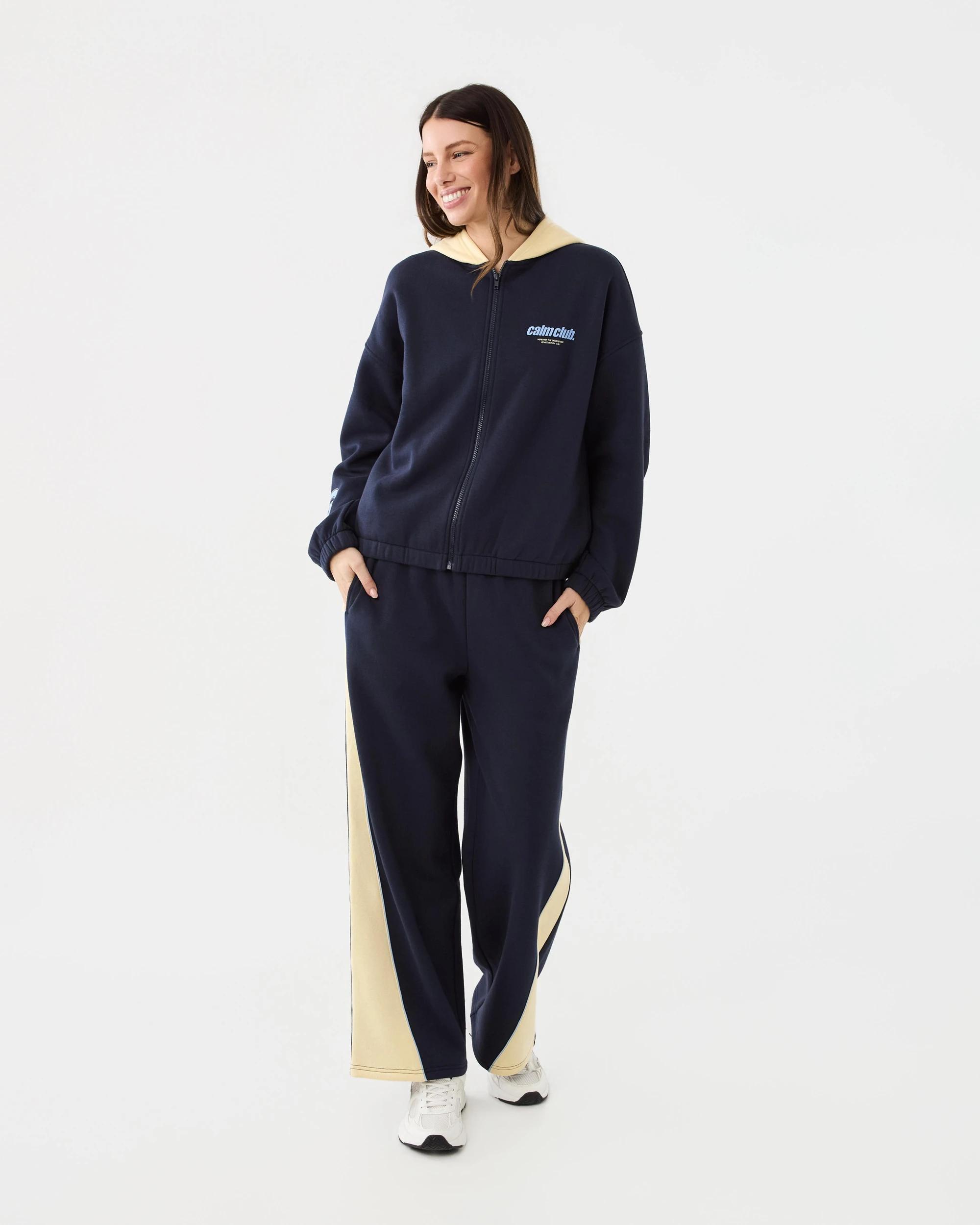 9 Zip Through Bomber Hoodie Calm Club, 9 of 9