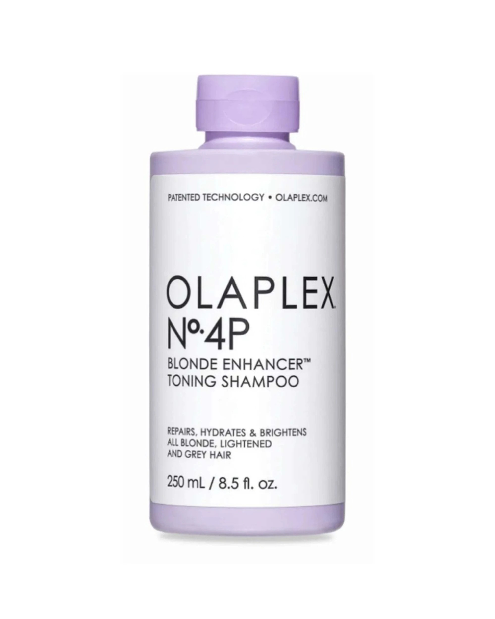 1 Olaplex No.4P Blonde Enhancer Toning Brightening Shampoo 250ml - Purple, 1 of 3