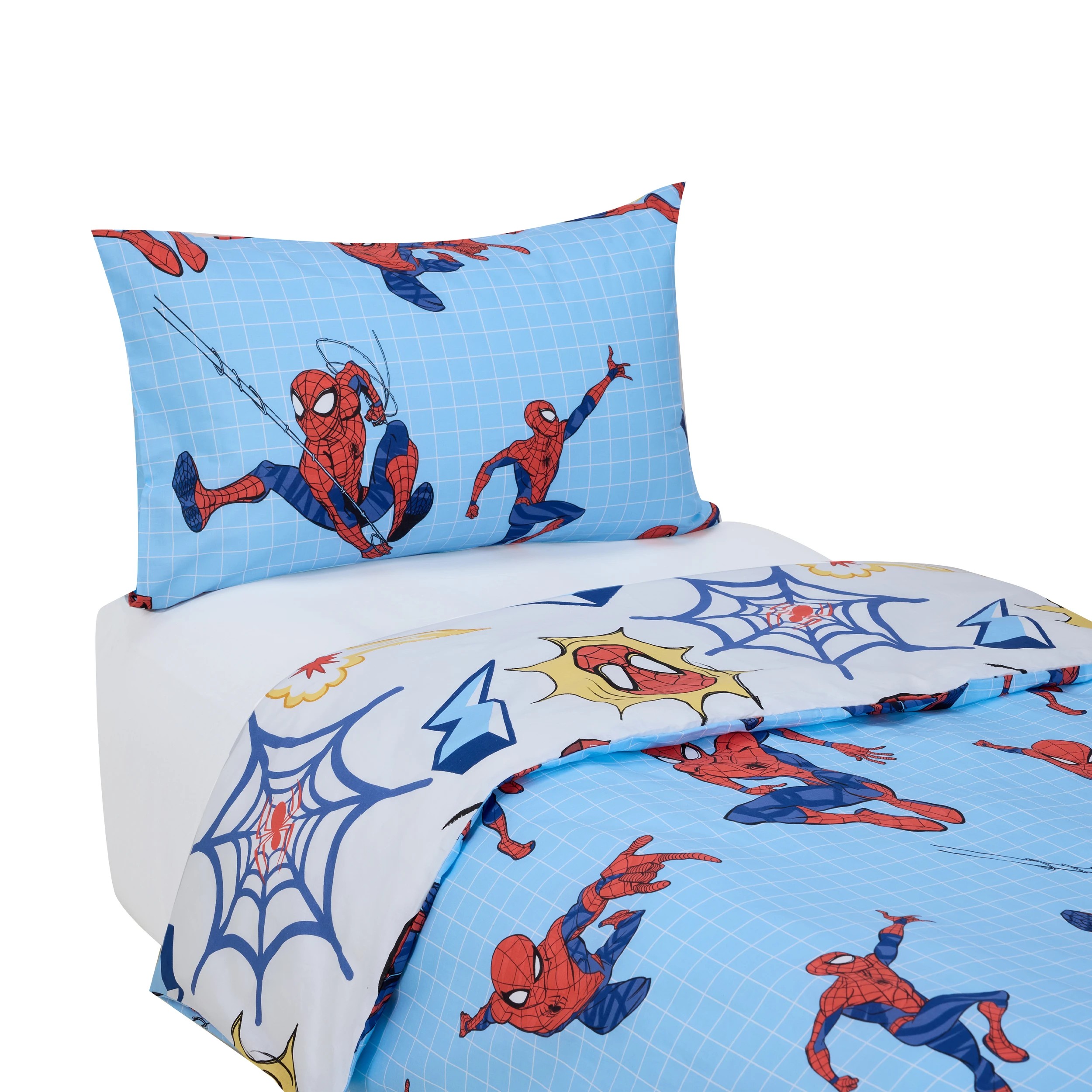 5 Marvel Spiderman Cotton Quilt Cover Set - Single Bed, 5 of 9