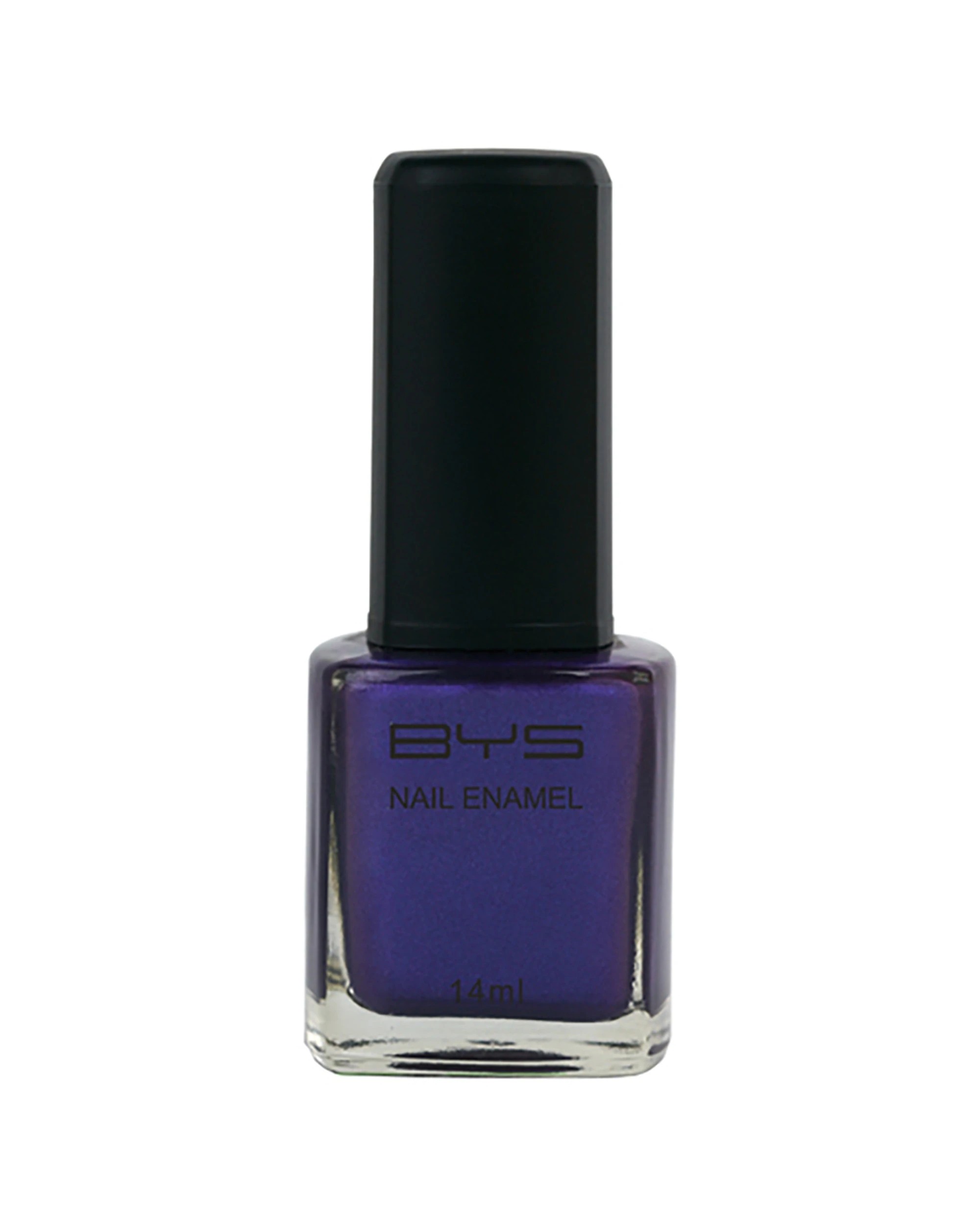 2 BYS 2PK BYS Pouty Nail Polish Twin Pack Long Wearing Chip Resistant 14ml - Purple, 2 of 2