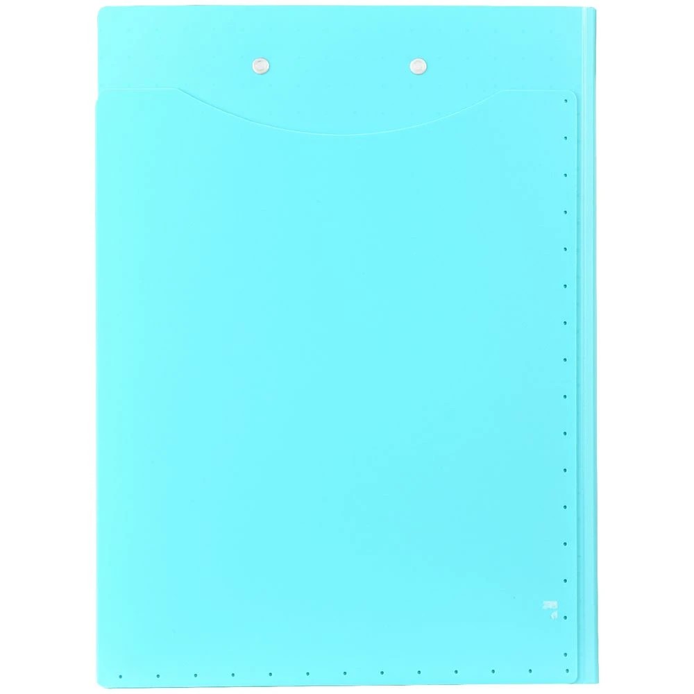 4 Aqua Drops Clipfolder A4 Vivid Teal, 4 of 4