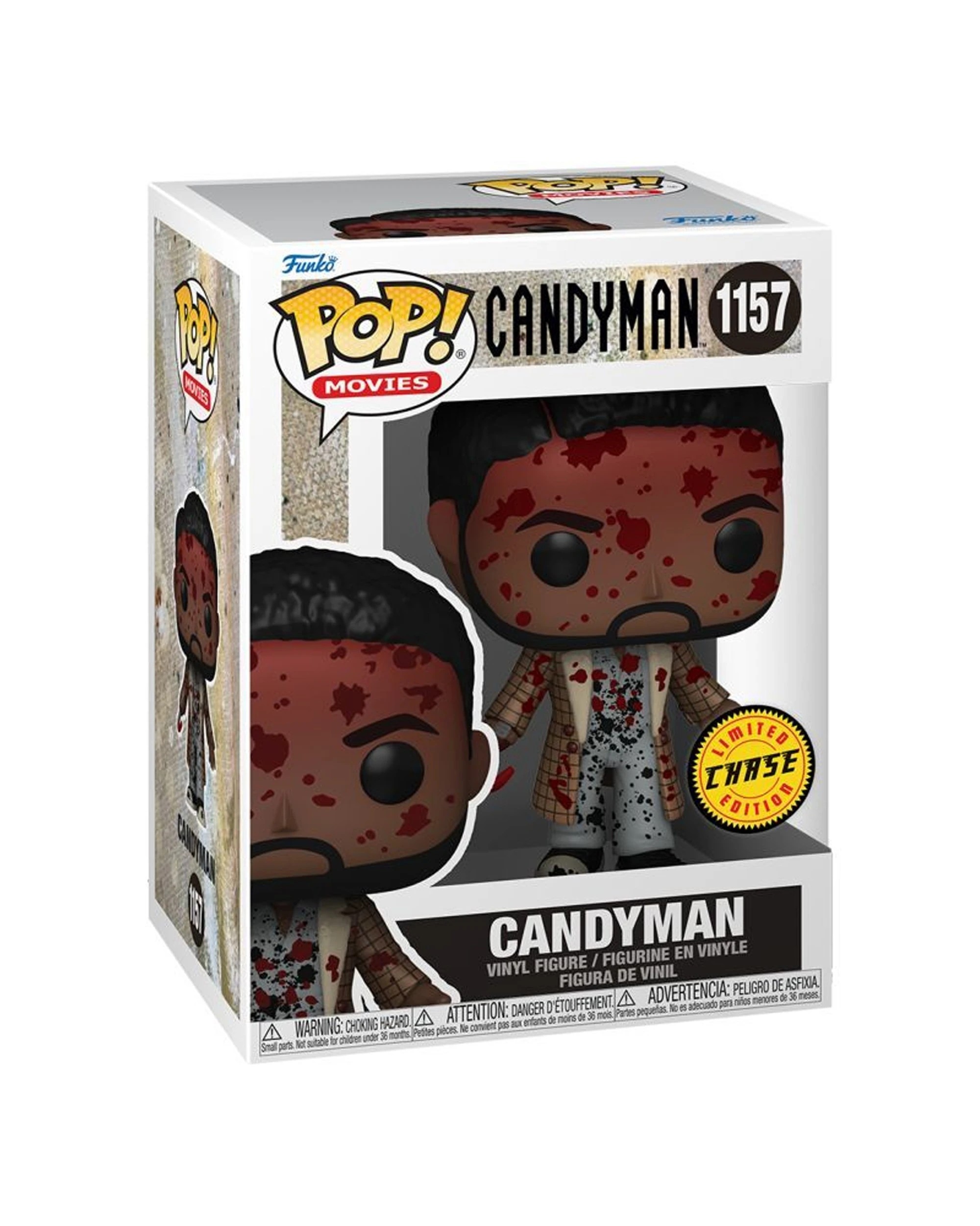 3 Pop Candyman - Candyman Action Figures - Pop Vinyl - Chase Variant 10cm - Multi, 3 of 4