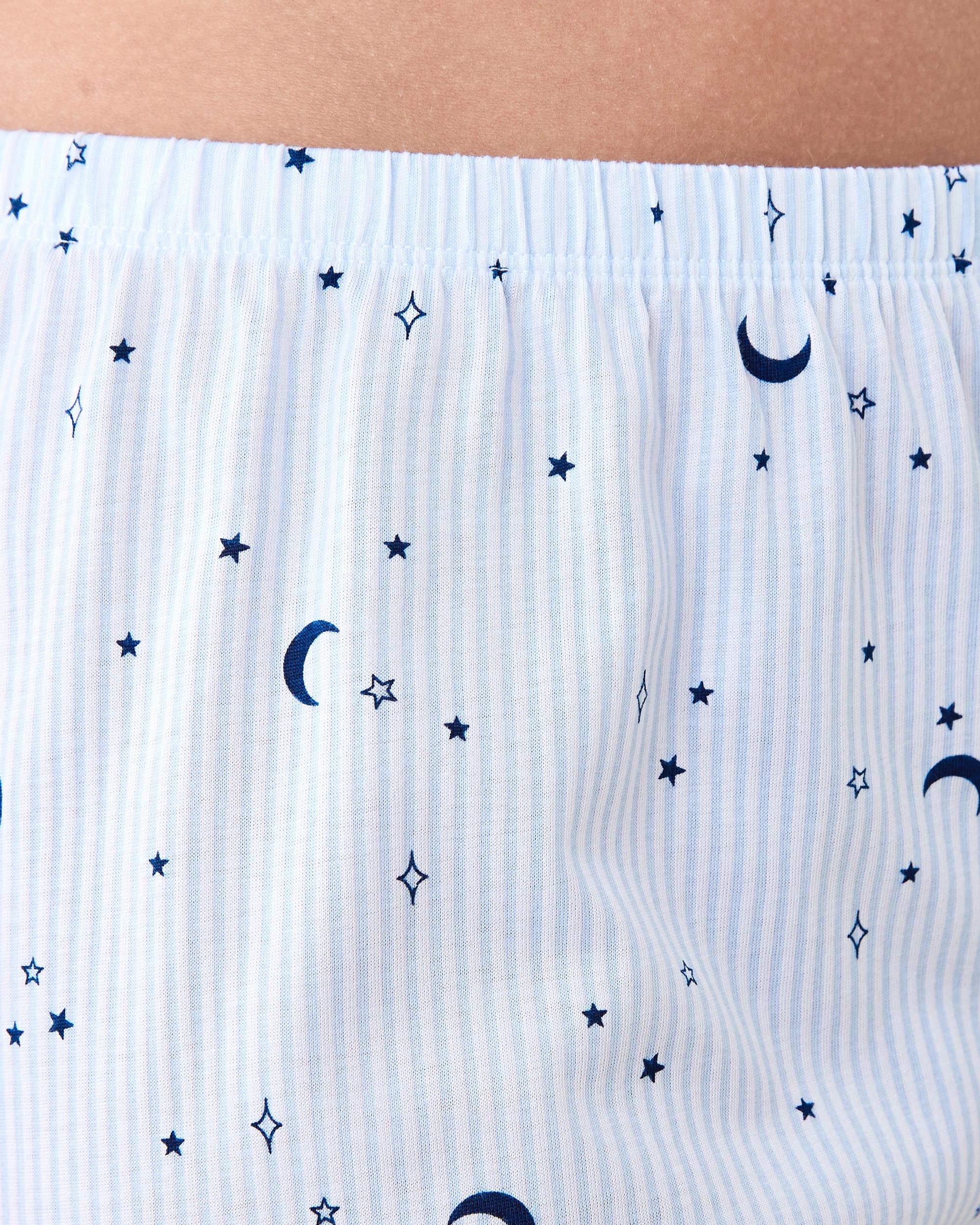 4 Cotton Print Knit Pants Star Moon, 4 of 4