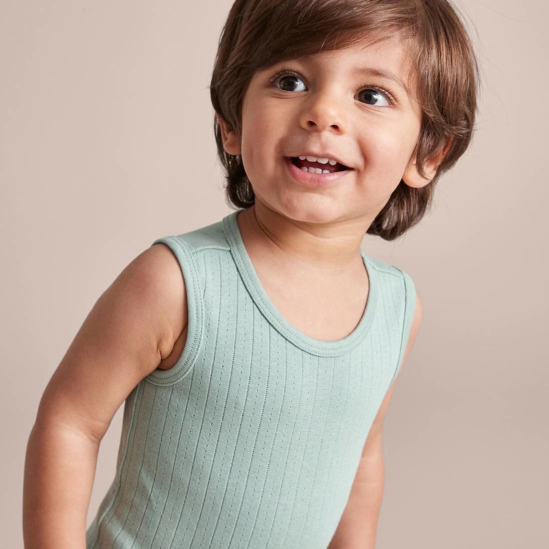 9 Target Baby Organic Cotton Pointelle Bodysuit JADEITE GREEN, 9 of 10