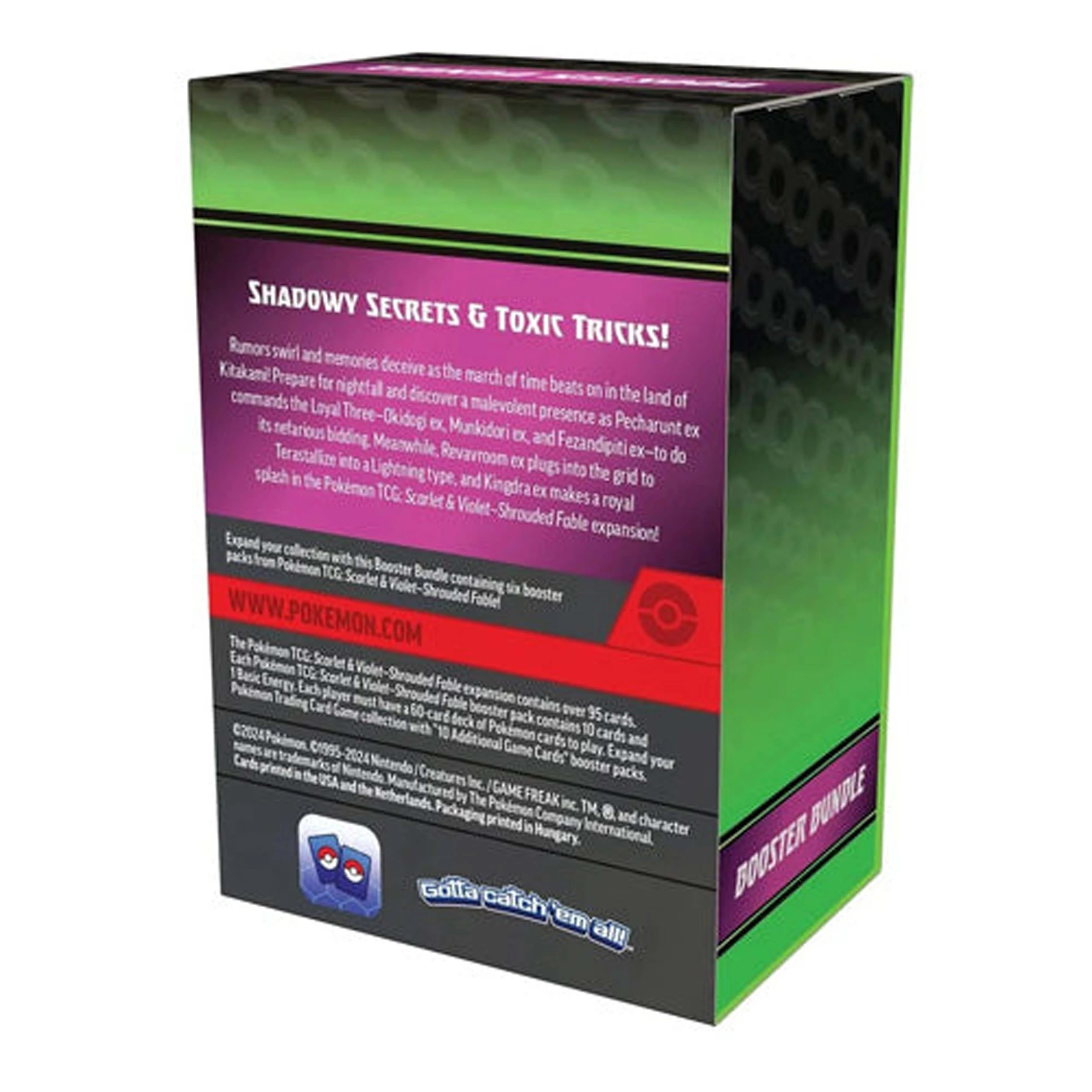 2 Pokemon TCG: Scarlet & Violet - Shrouded Fable Booster Bundle - Assorted, 2 of 6
