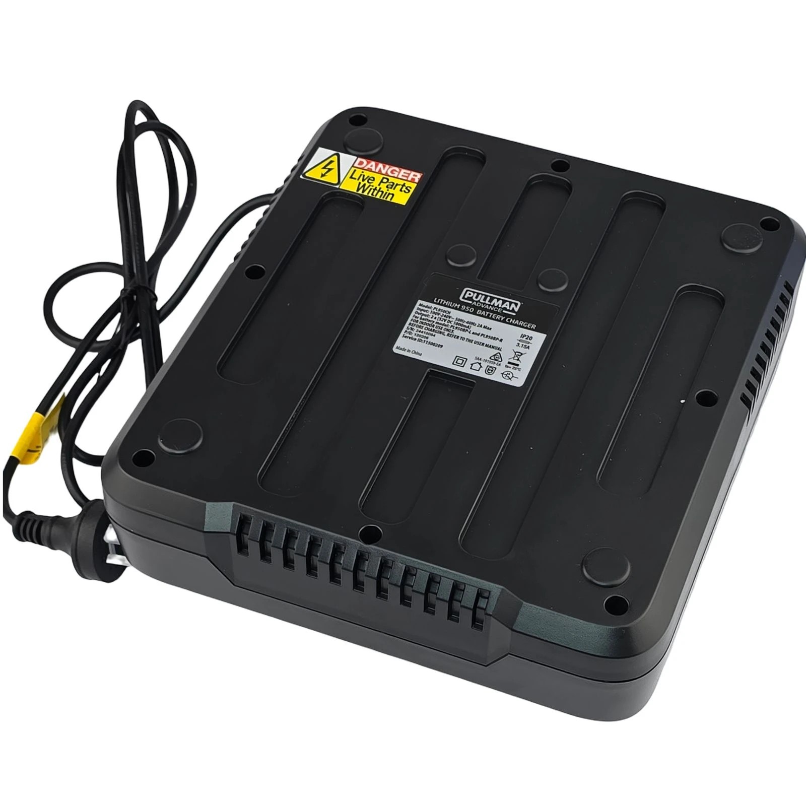 3 Pullman Charger For Pl950 Batteries - Black, 3 of 5