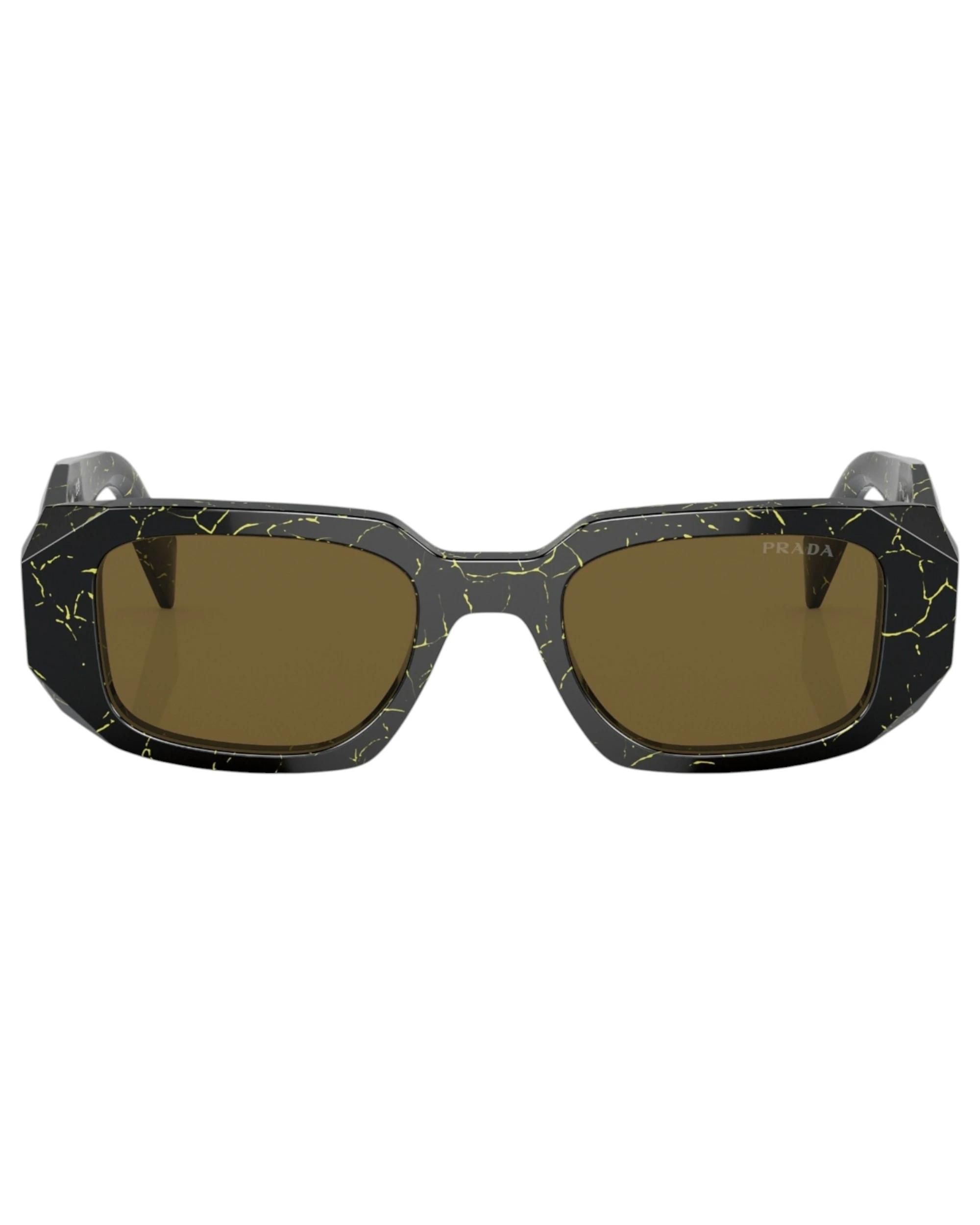 2 Prada Womens Sunglasses Pr 17Ws Sunnies BLACK/YELLOW MARBLE, 2 of 5
