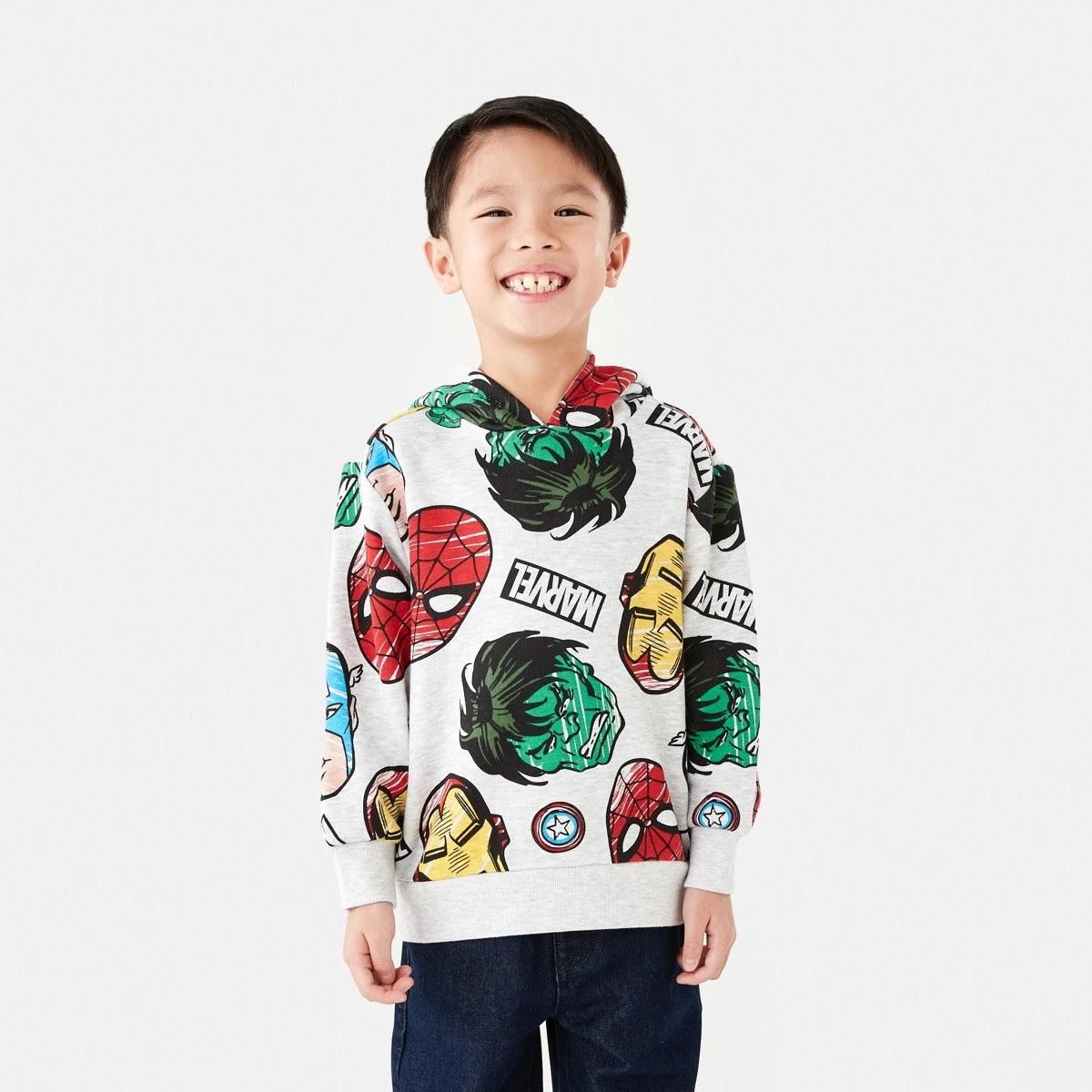 1 Marvel License Print Hoodie Marvel, 1 of 8