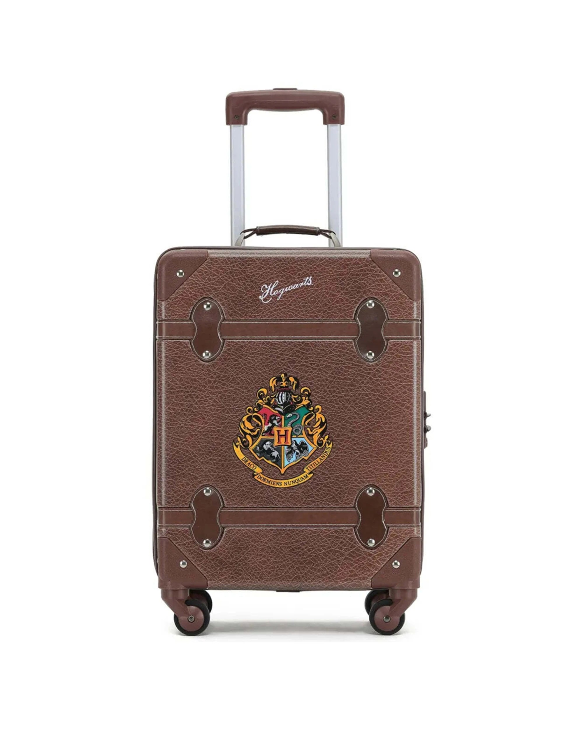 3 Warner Bros Harry Potter 50 cm 4 Wheel Carry-On Spinner Suitcase - Brown, 3 of 5