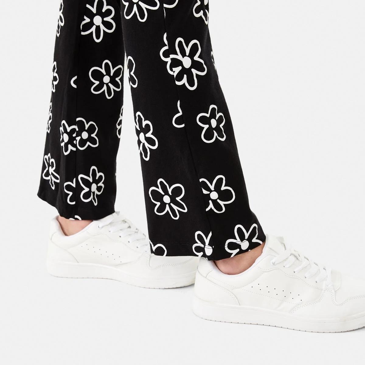 4 Print Flare Leggings Floral, 4 of 9