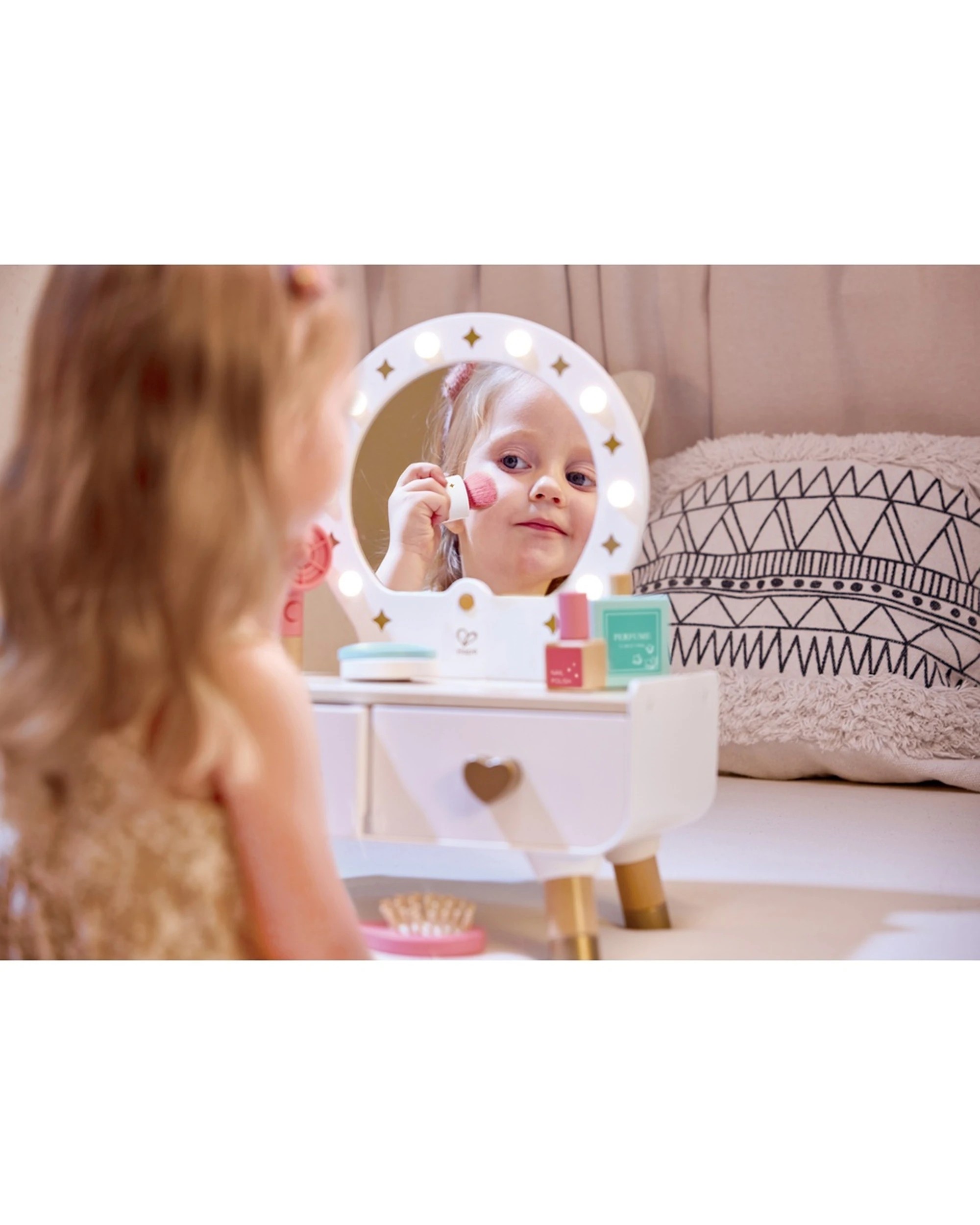 4 Hape My Stylish Dressing Table Light-Up Toy Kids Activity - Multi, 4 of 4