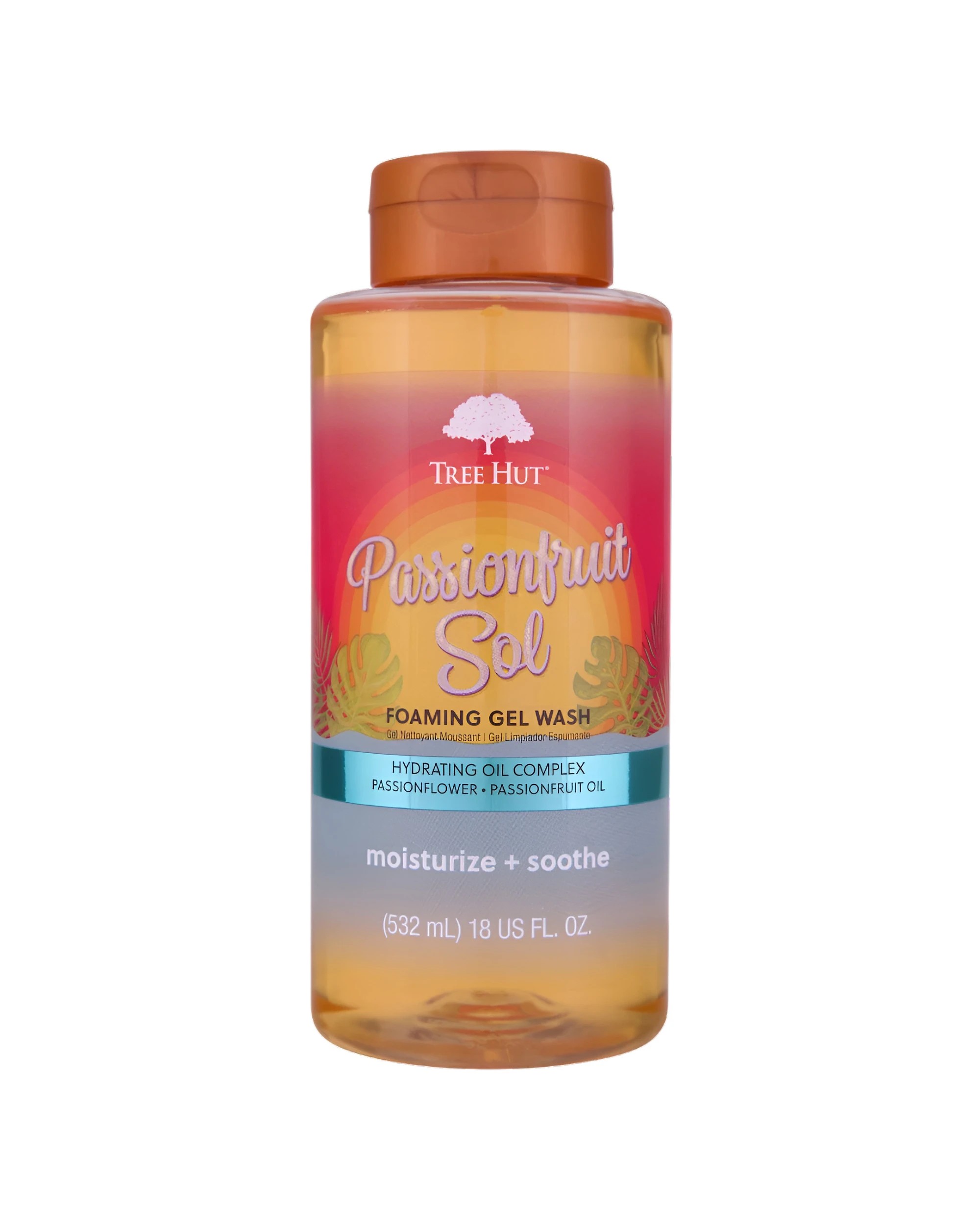 1 Tree Hut Passionfruit Sol Foaming Gel Body Wash 532ml, 1 of 2