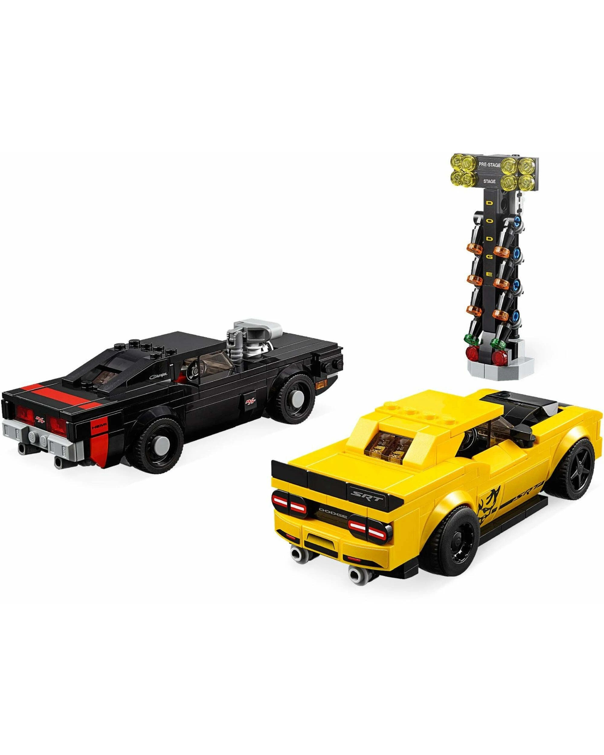 3 LEGO 75893 Speed Champions 2018 Dodge Challenger SRT Demon 1970 Dodge Charger, 3 of 4