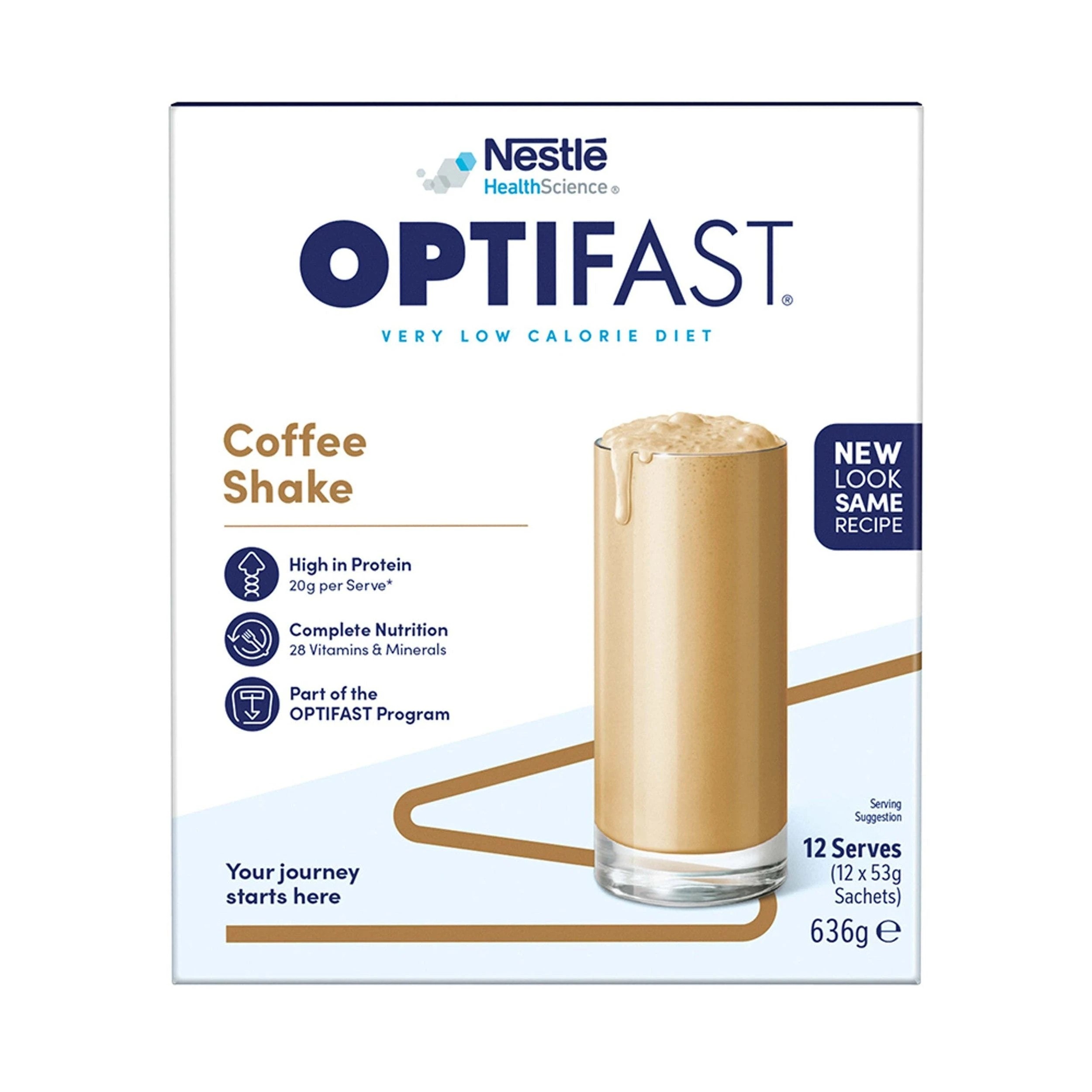 2 Optifast VLCD Shake Coffee 12 x 53g, 2 of 5