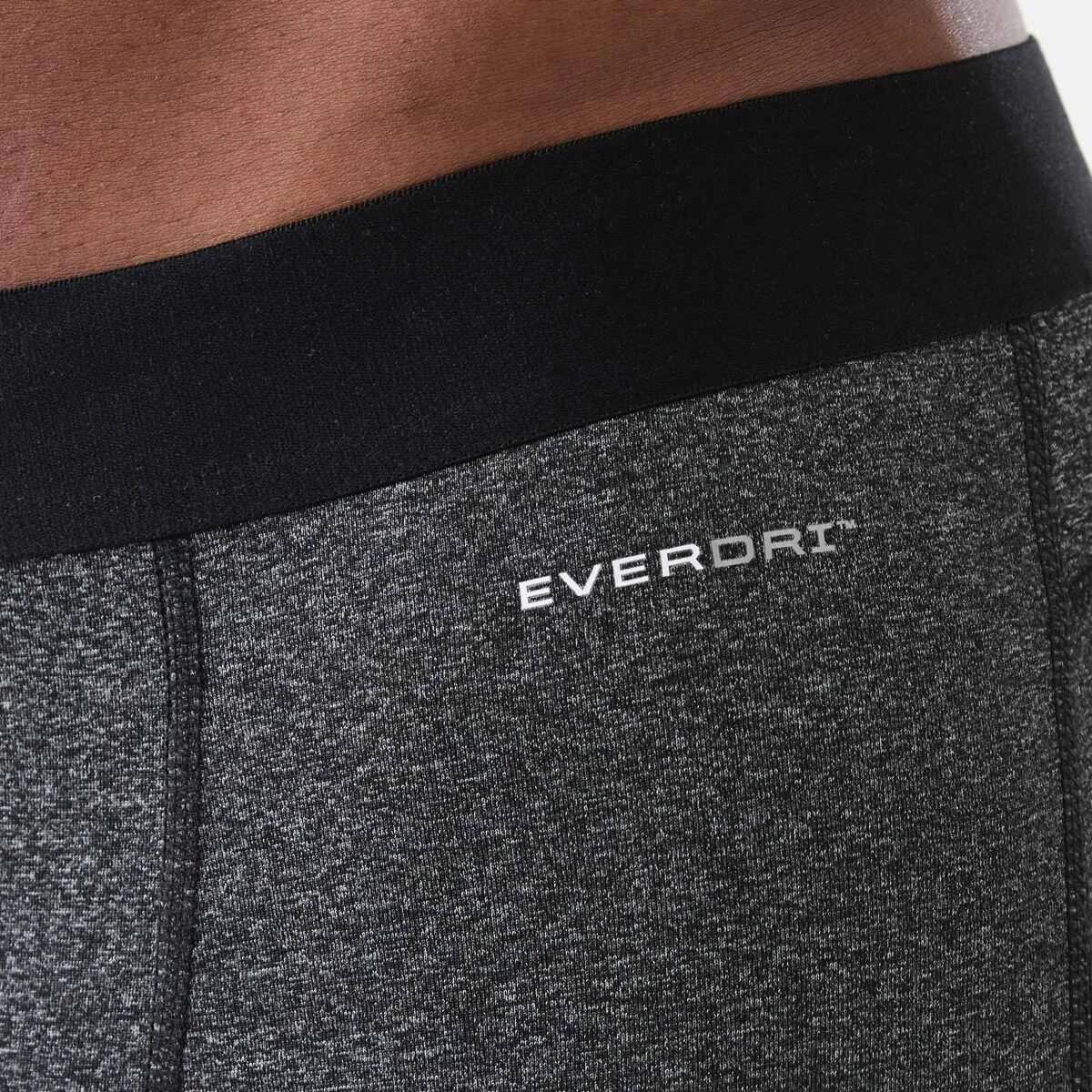 4 Everlast Mens Long Leg Performance Trunks Char Marle, 4 of 6