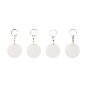4 Pack Acrylic Keyrings