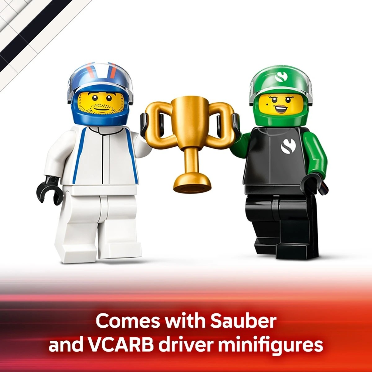 8 LEGO City F1 Grid with VCARB & Sauber Race Cars 60474, 8 of 10