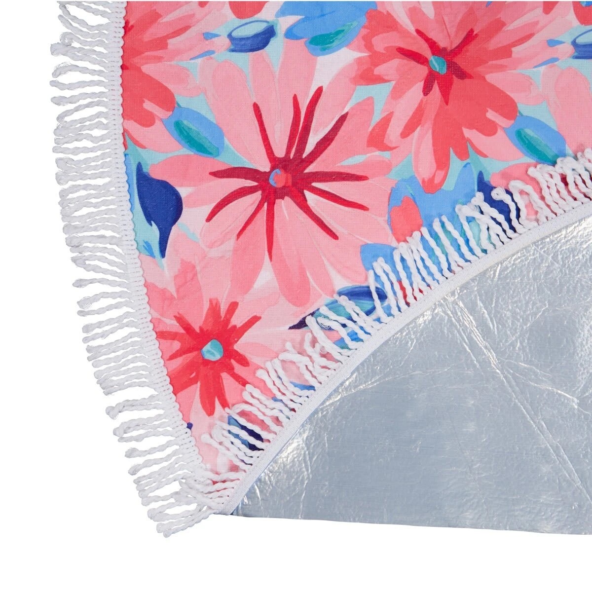 4 Floral Round Mat, 4 of 10