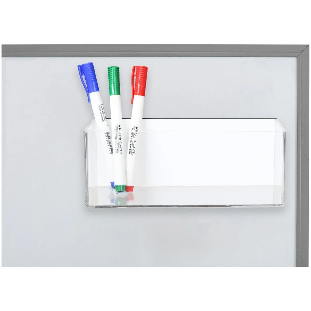 4 Otto Wide Magnetic Organiser Acrylic Clear, 4 of 4