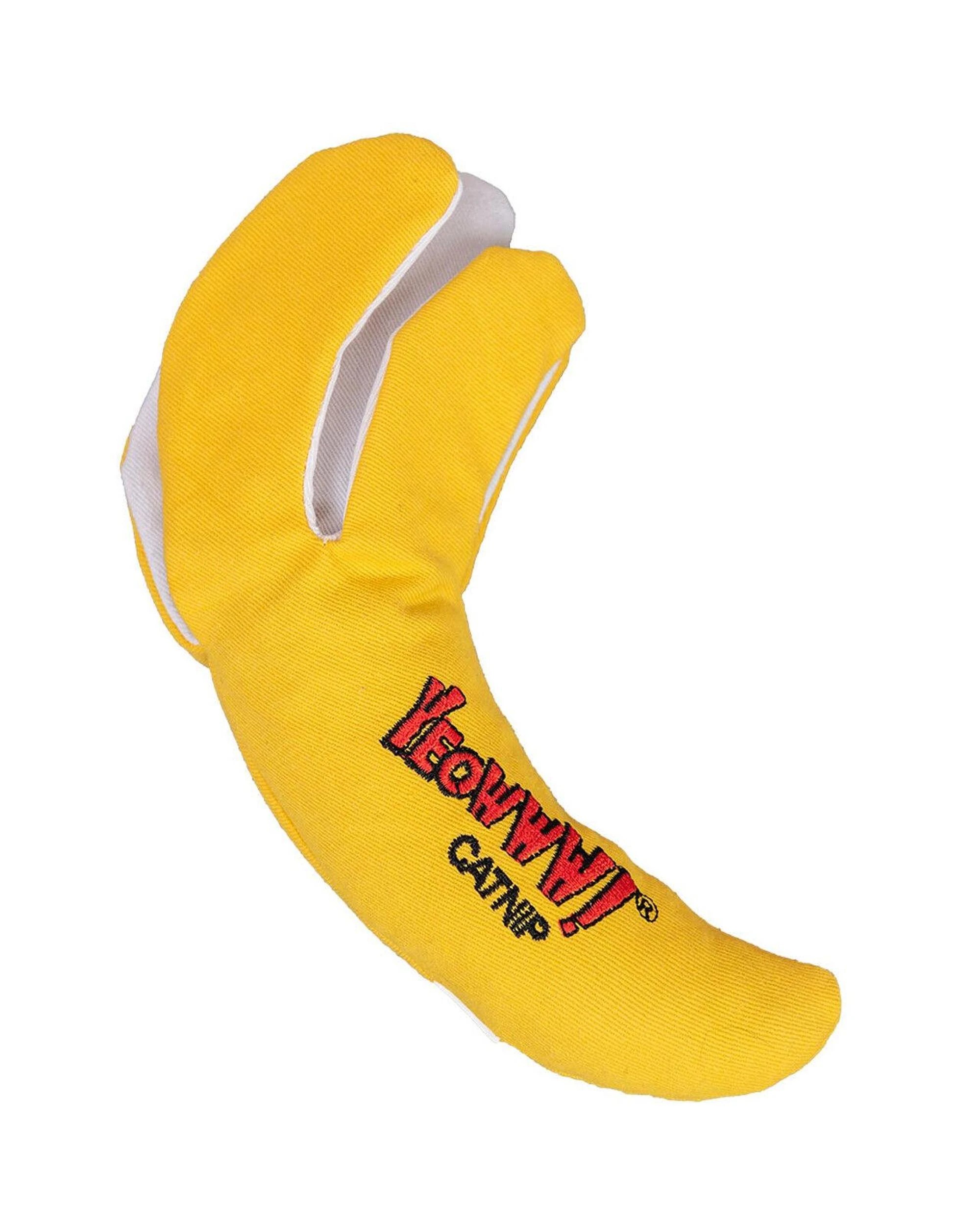1 Yeowww Chi-Cat-a Banana Peeled Catnip Filled Durable Cat Toy Yellow, 1 of 3