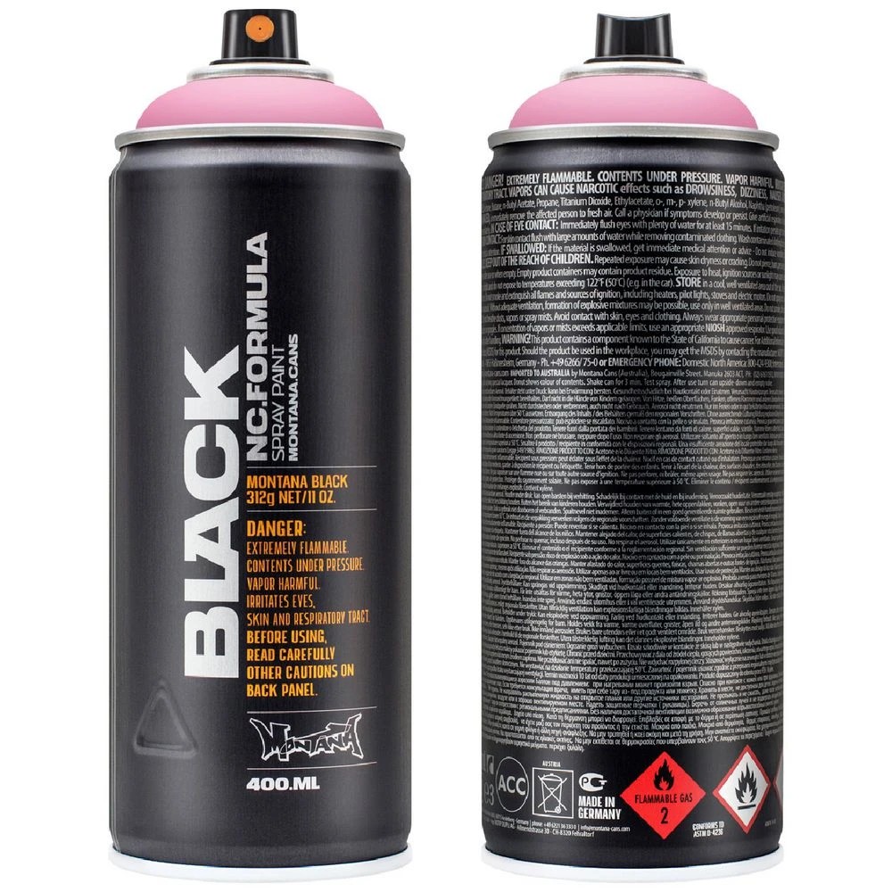 1 Montana BLACK Spray Paint 400 mL Pink Cadillac, 1 of 2