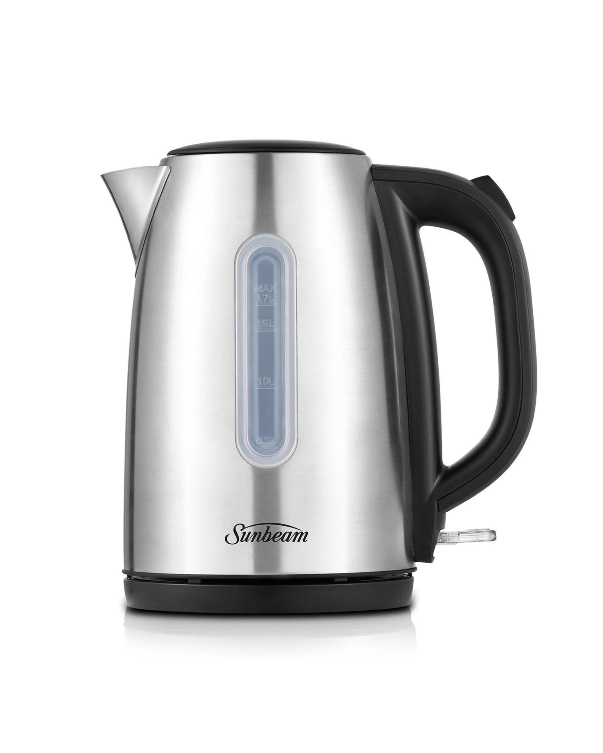 1 Sunbeam Stainless Steel Electric Kettle with 1.7L Capacity, 1 of 2