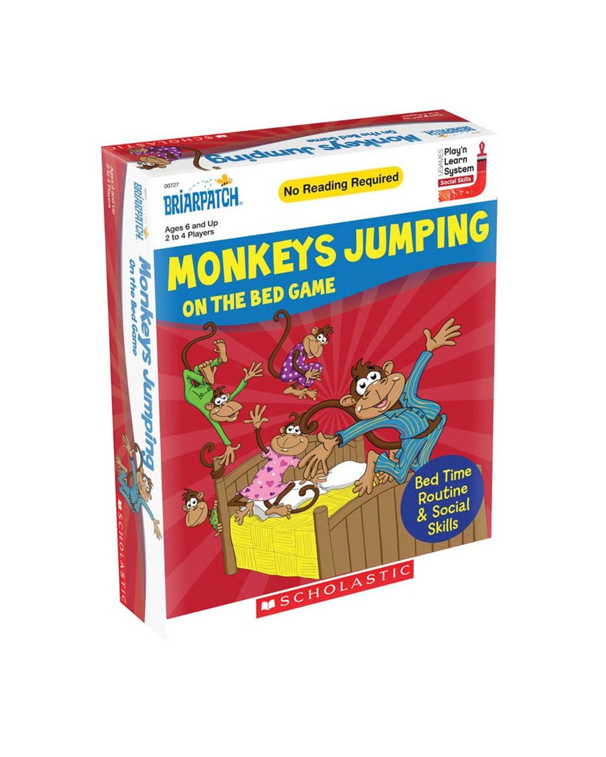 1 Scholastic Monkeys Jumping On The Bed Card Game, 1 of 1