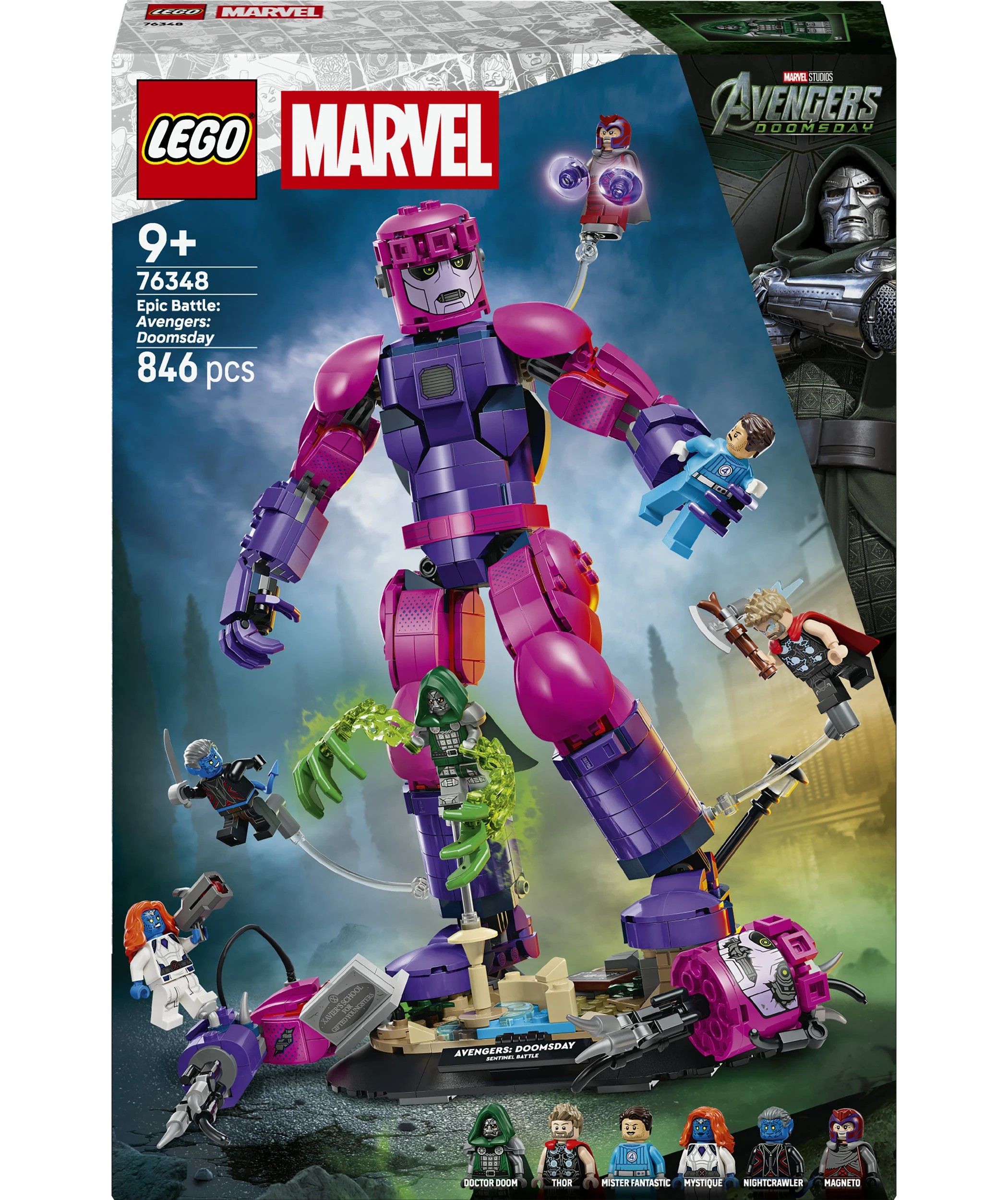 1 LEGO Super Heroes Marvel Epic Battle: Avengers: Doomsday 76348, 1 of 10