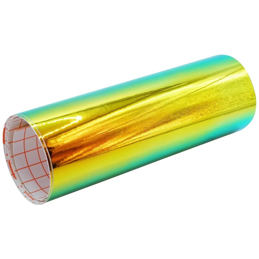 3 Qcut Specialty Vinyl Green Holographic, 3 of 3