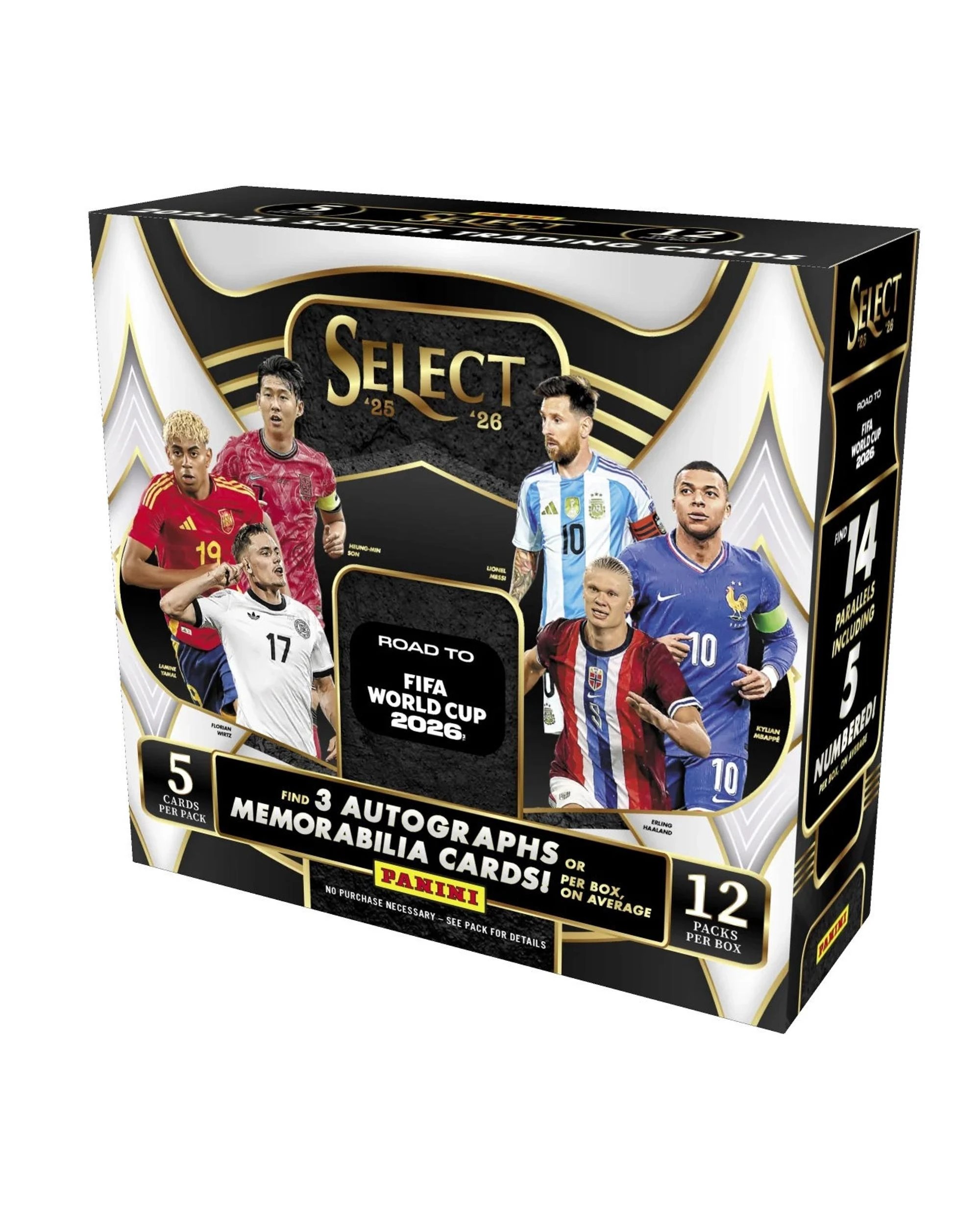1 Panini 2025/2026 Select Road to FIFA World Cup Soccer Hobby Box, 1 of 1