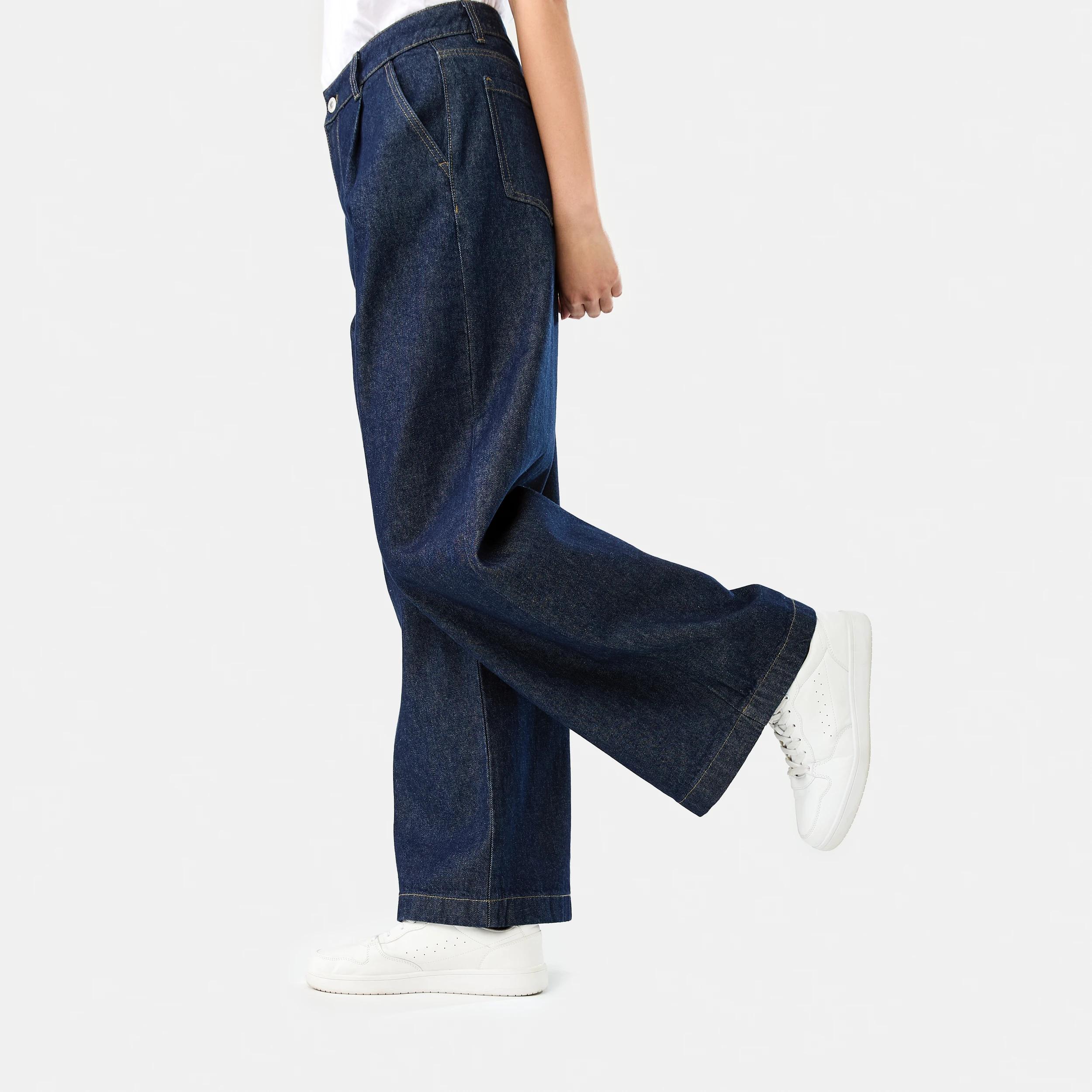 9 Pleat Front Jeans INDIGO, 9 of 9