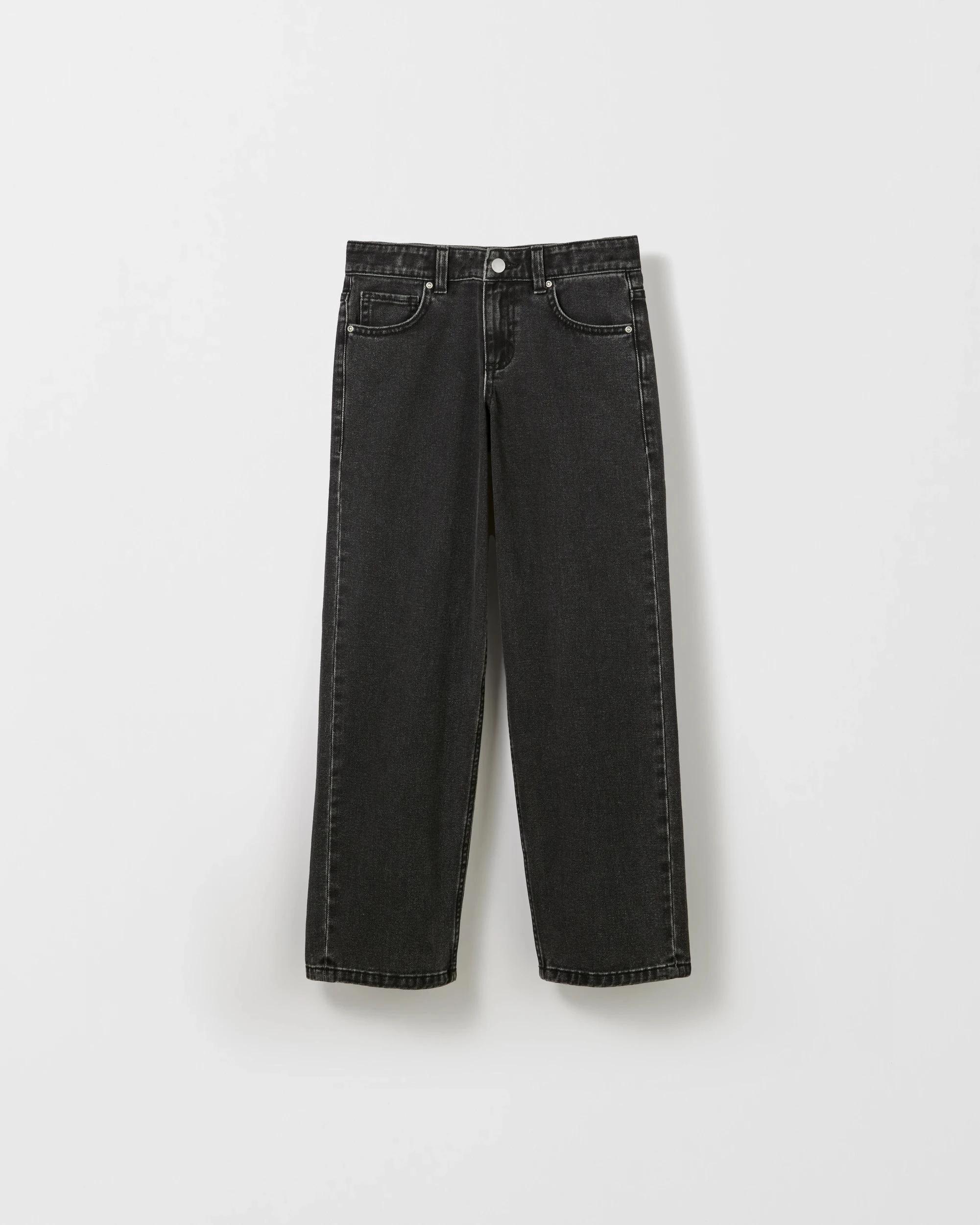 6 Target Wide Leg Denim Jeans BLACK, 6 of 8