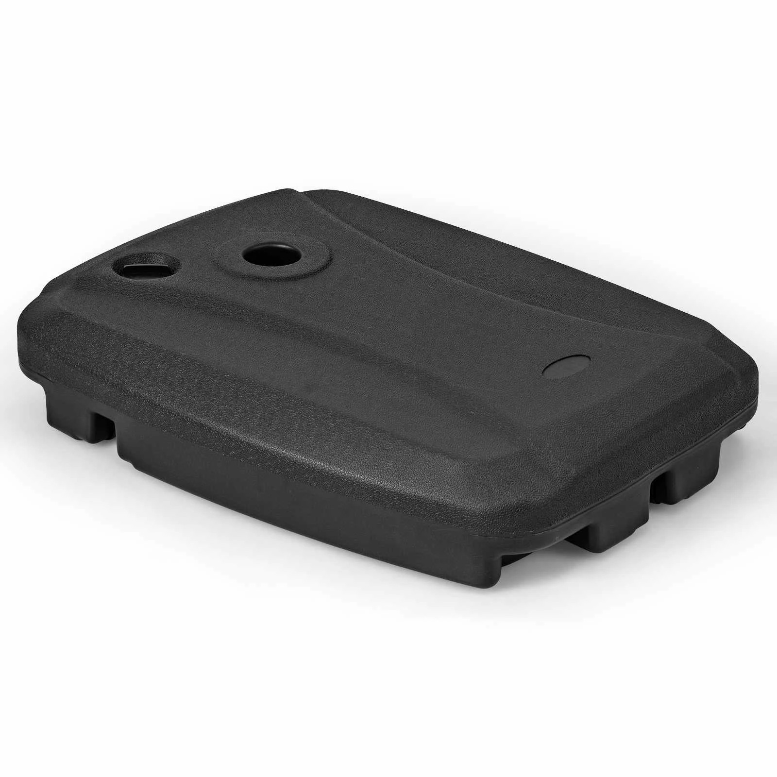 1 Costway 90KG Outdoor Umbrella Base Weight Parasol Holder - Black, 1 of 1