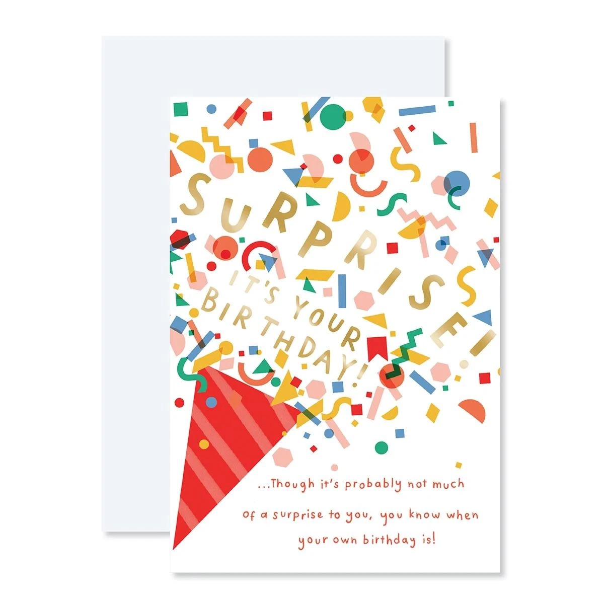 1 Connections from Hallmark Birthday Card - Surprise, 1 of 3